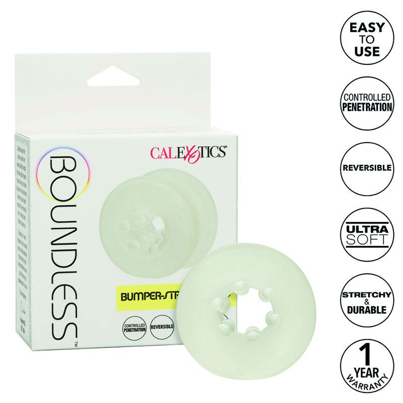 Calexotics - Anello Bumper-Stroker - Anello di ritenzione e stimolatore