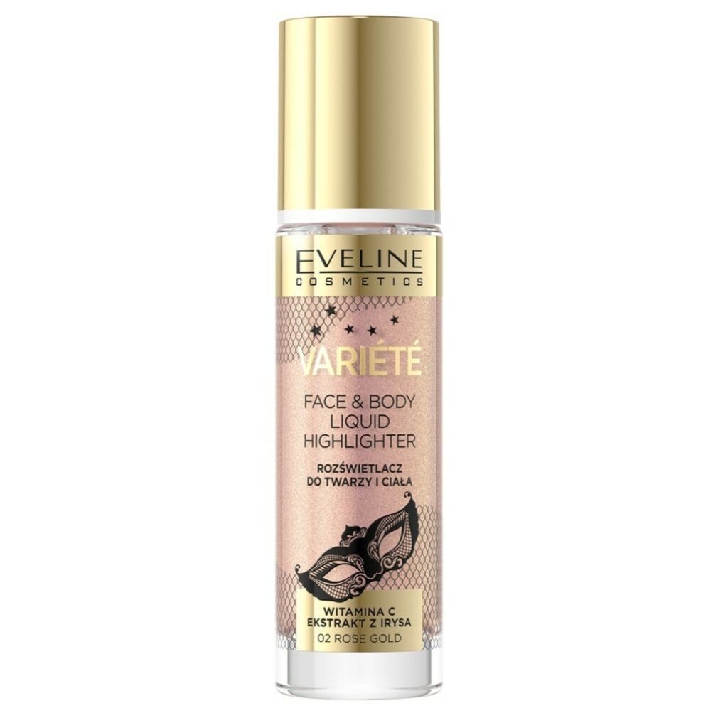 Eveline Variete Evidenziatore viso e corpo 02 Oro rosa 30ml