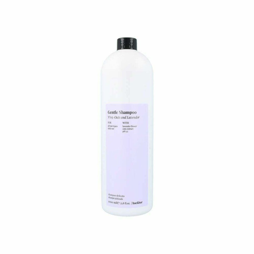 back bar shampoo delicato nº03 avena&lavanda