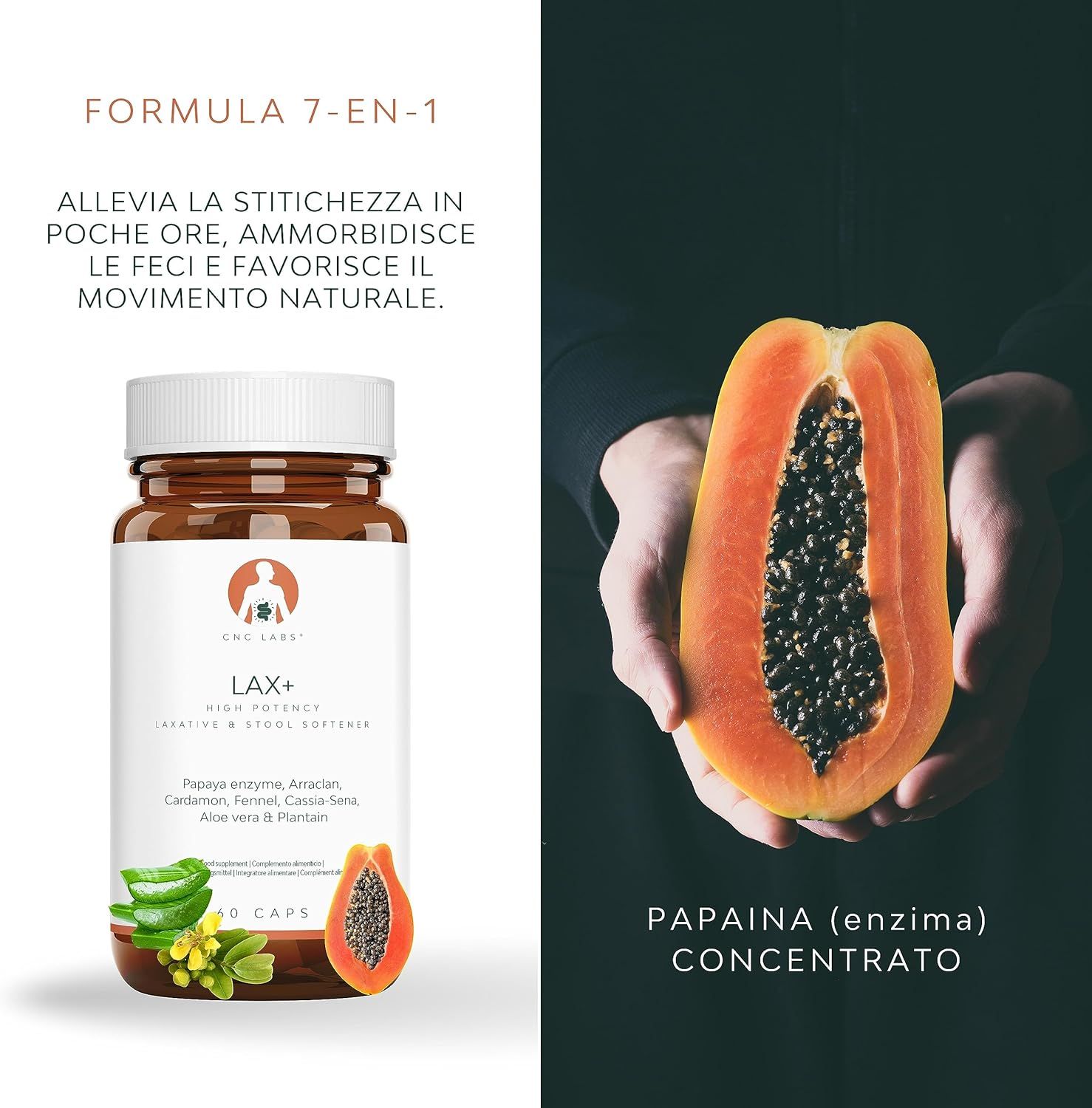 QSTA Lassativo ad azione rapida LAX+