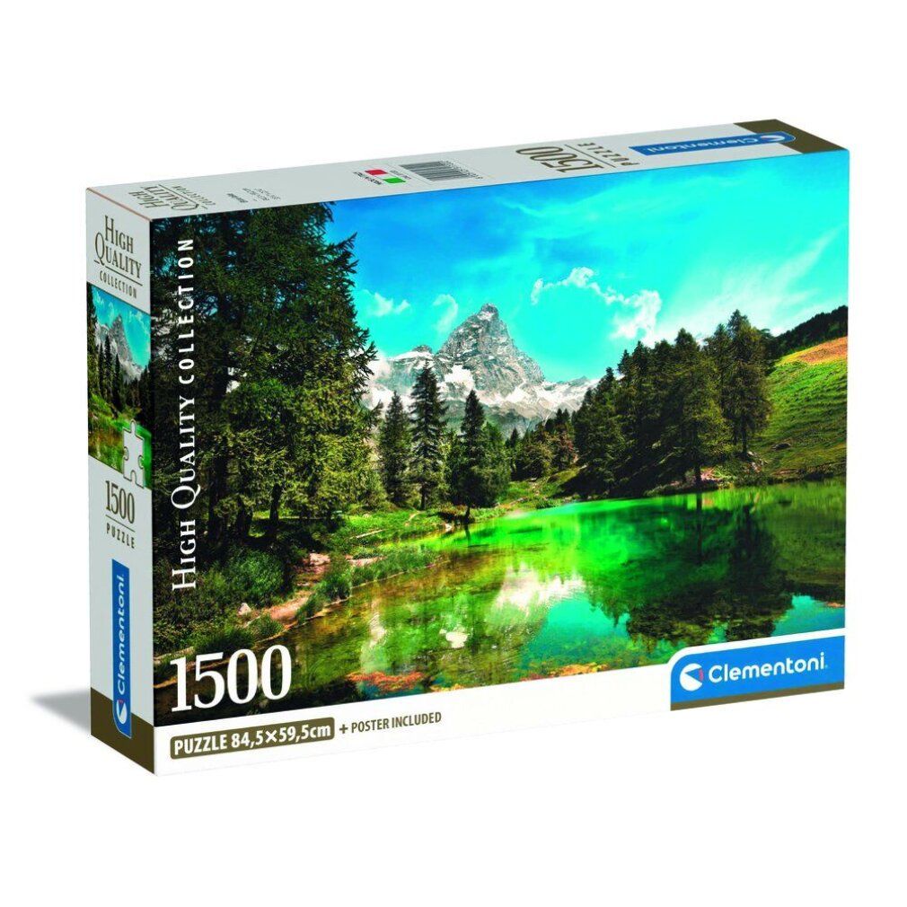 clementoni Puzzle Lago Blu 1500 pezzi