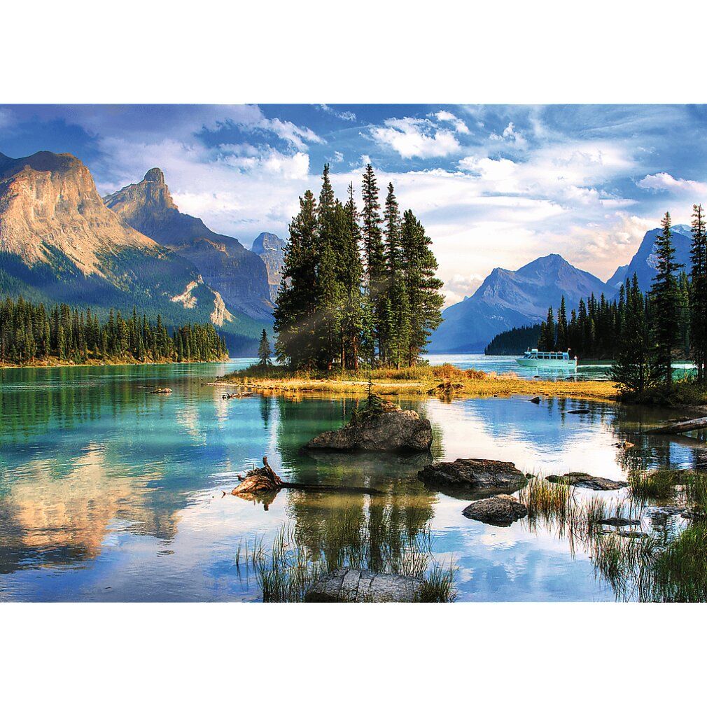 trefl Puzzle Premium Plus Odissea fotografica: Spirit Island, Canada 1000 pezzi