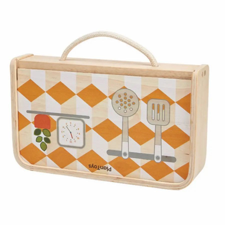 Plan Toys Set Cucina portatile in legno