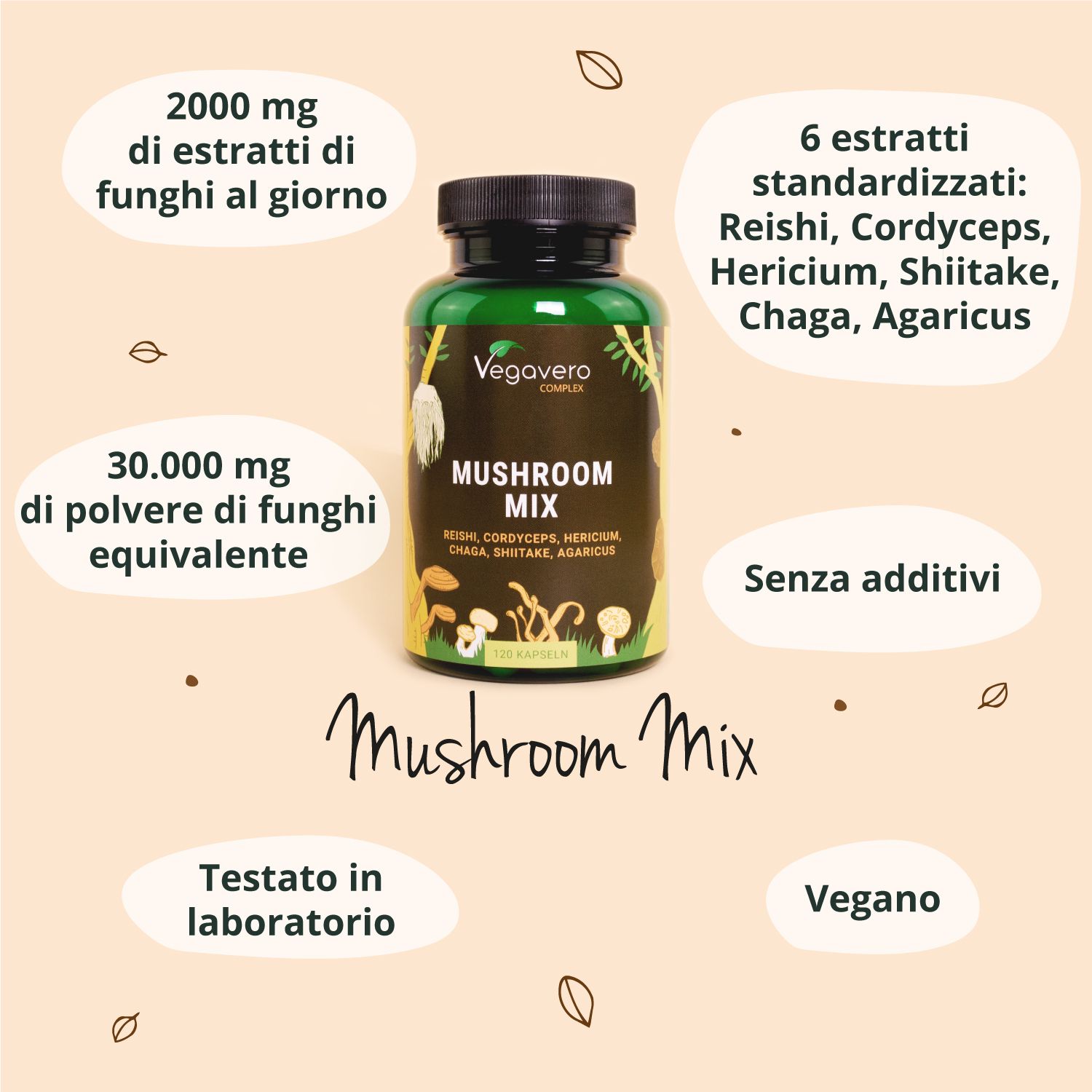 VEGAVERO Mushroom Mix Complex