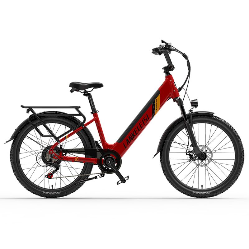 Bici elettrica da trekking Lankeleisi ES500 Pro con batteria da 48 V e 14,5 Ah