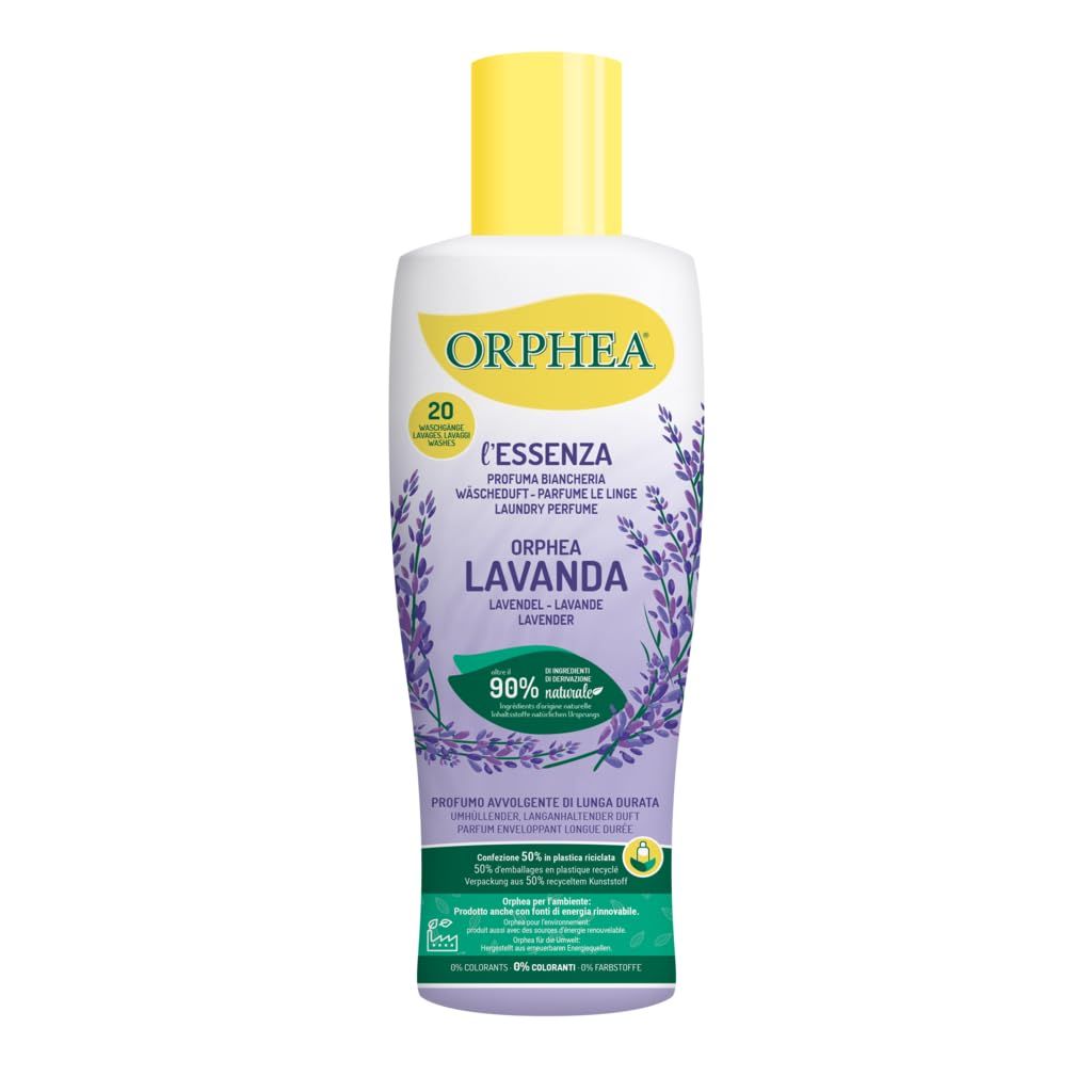Orphea Essenza per Biancheria Lavanda, freschezza duratura, 200 ml