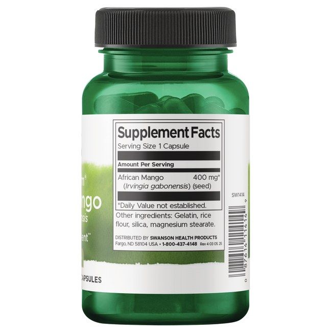SWANSON Mango Africano Spettro Completo 400 mg