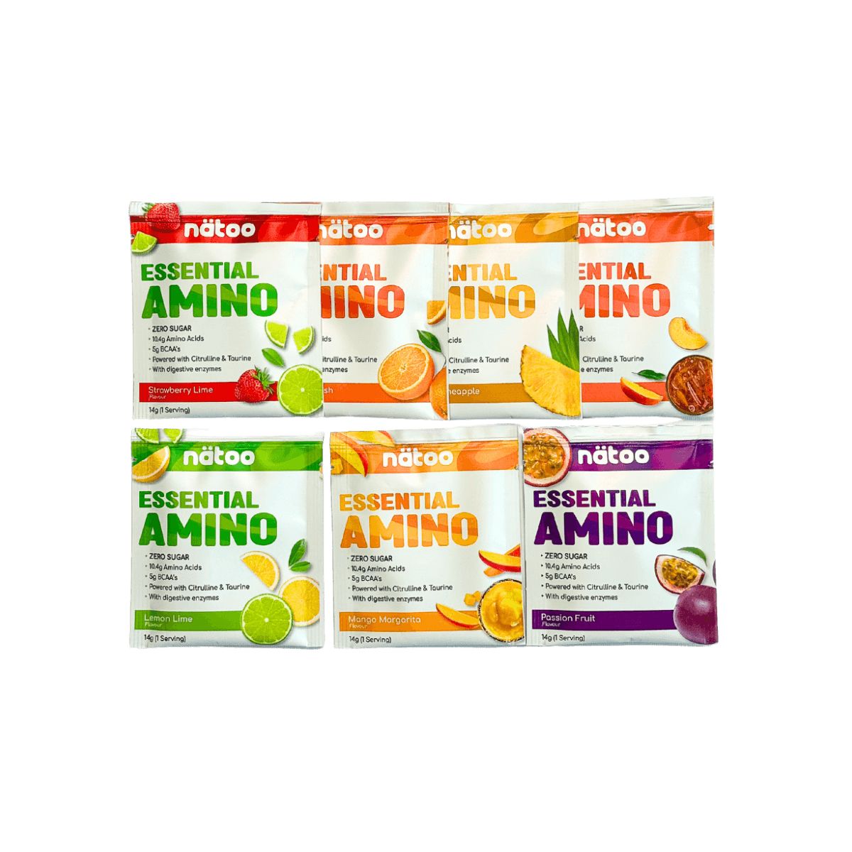 Natoo Essential Amino gusto Orange Splash