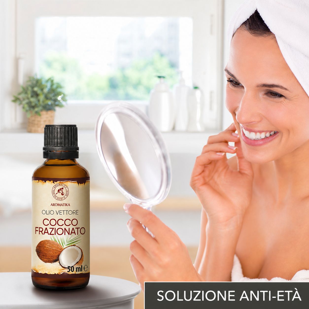 Olio di cocco frazionato AROMATIKA