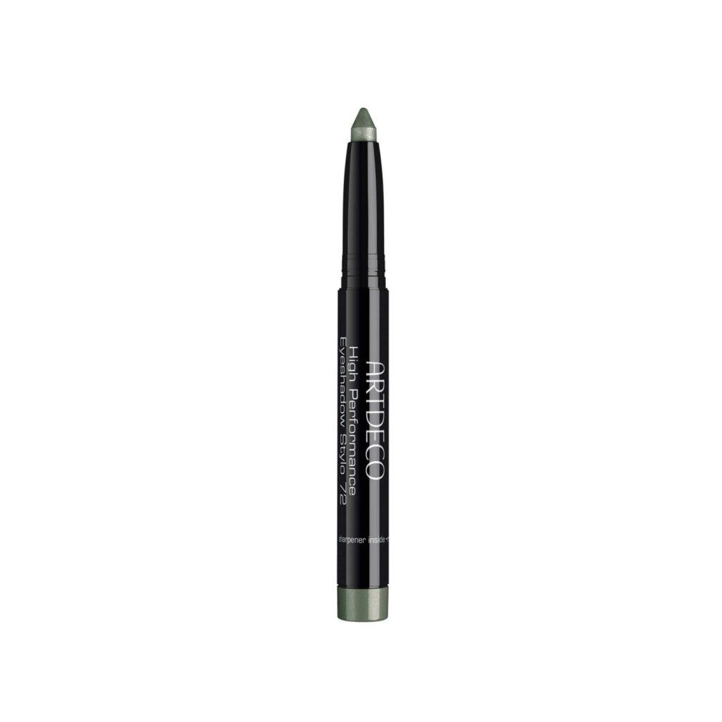 ARTDECO High Performance Eyeshadow Stylo verde scuro, in posizione verticale.