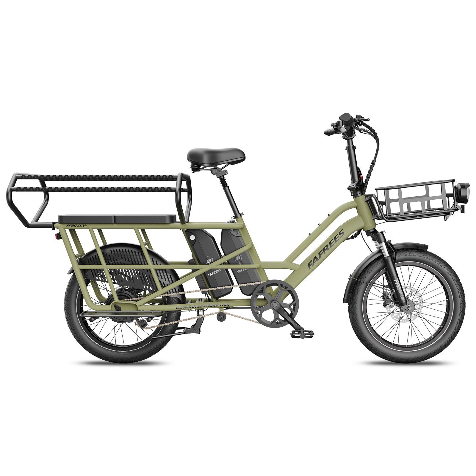 FAFREES FF20 CUV E-bike modulare a passo lungo – Doppia batteria da 30 Ah