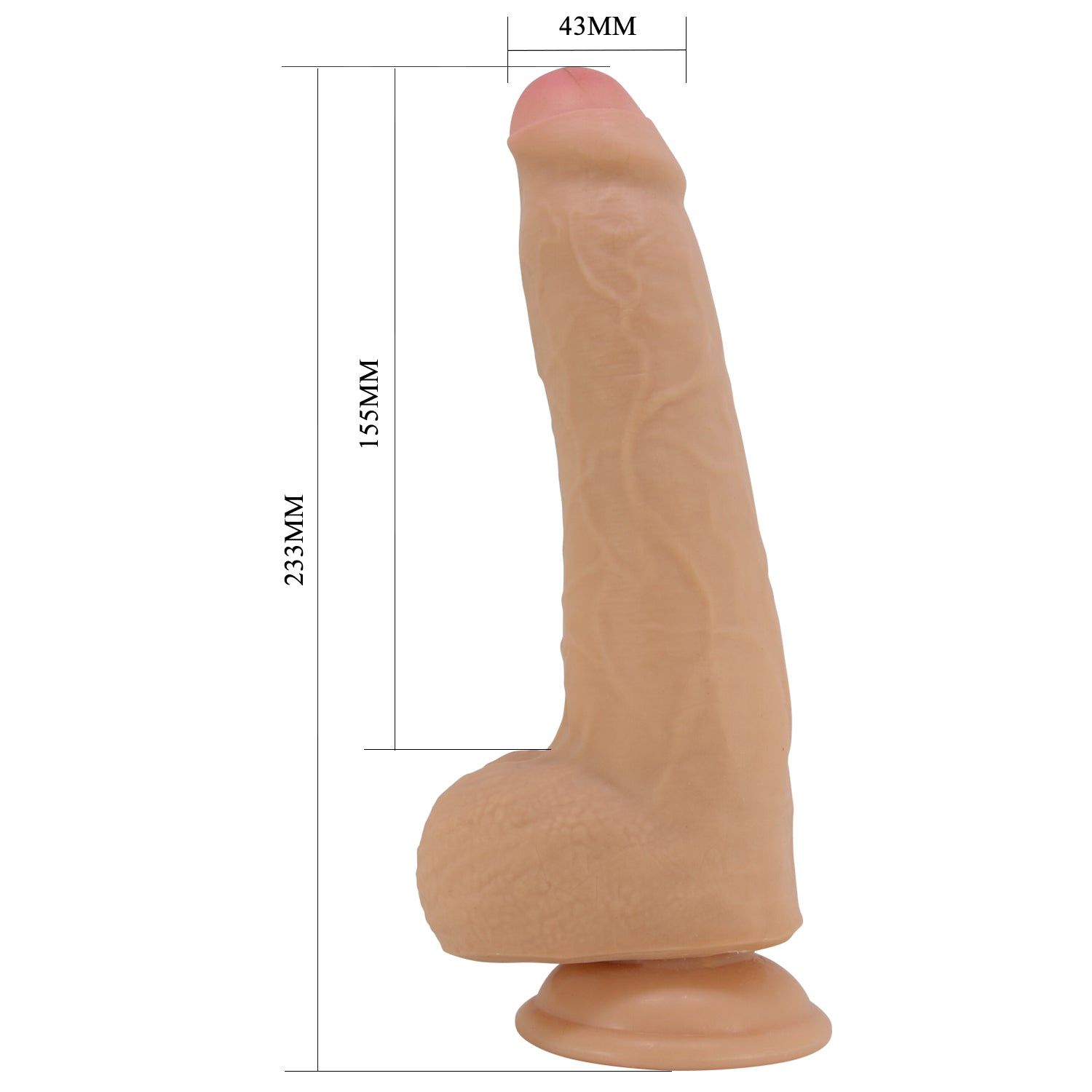 Dildo Realistico Draco 23 cm