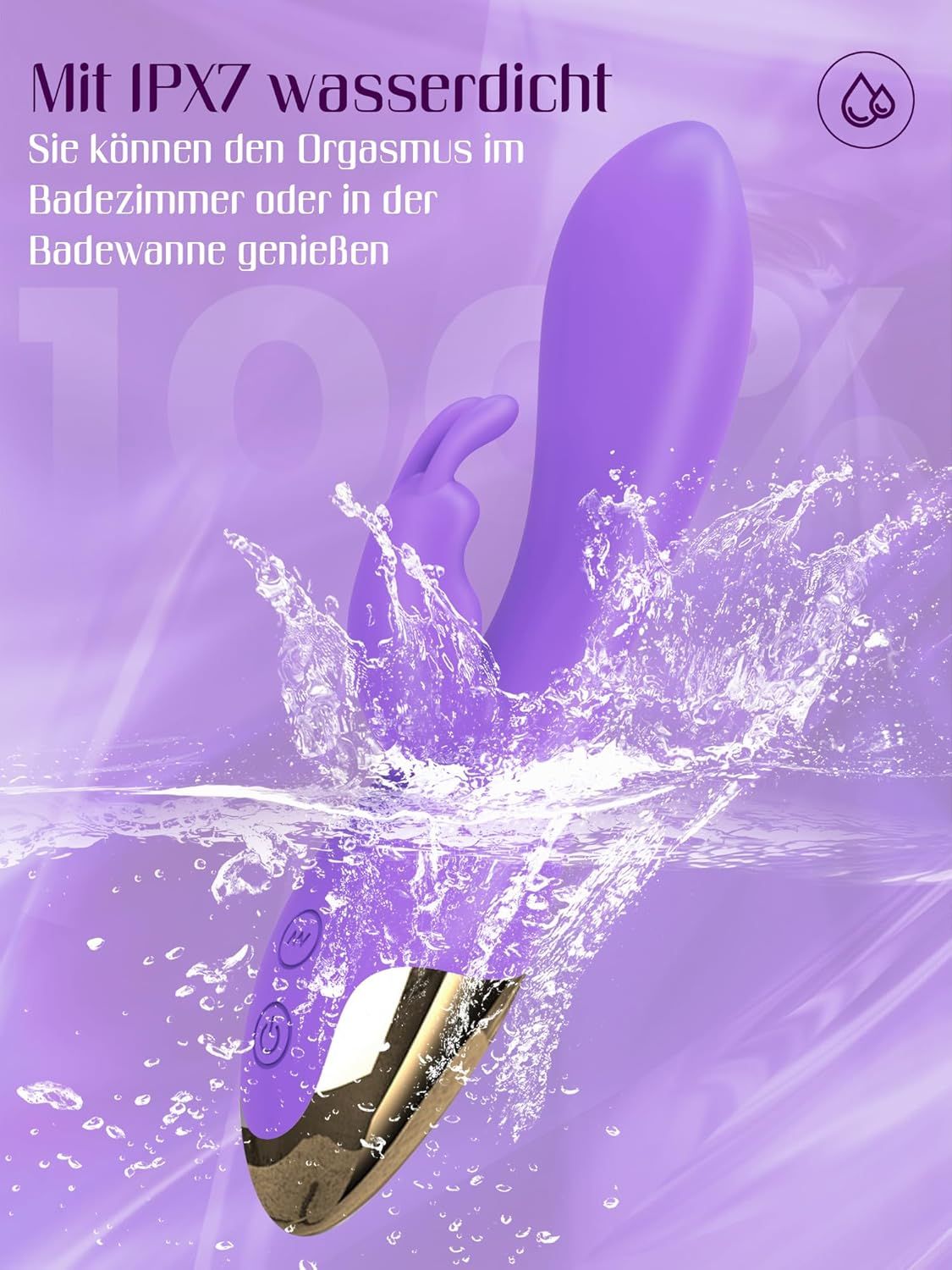 HIVEFUN Vibratore punto G lilla