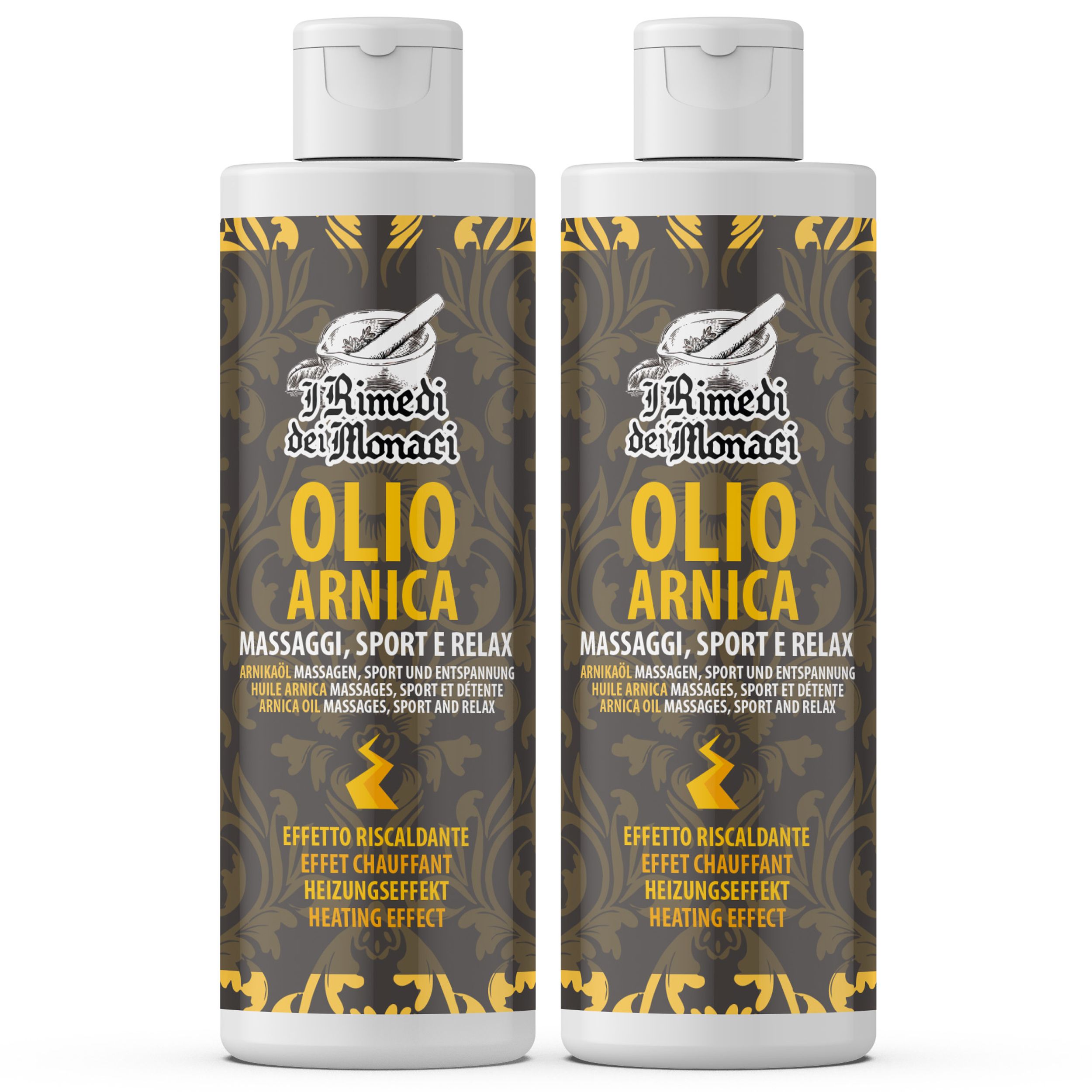 Olio Arnica Massaggi Sport e Relax 2x250ml
