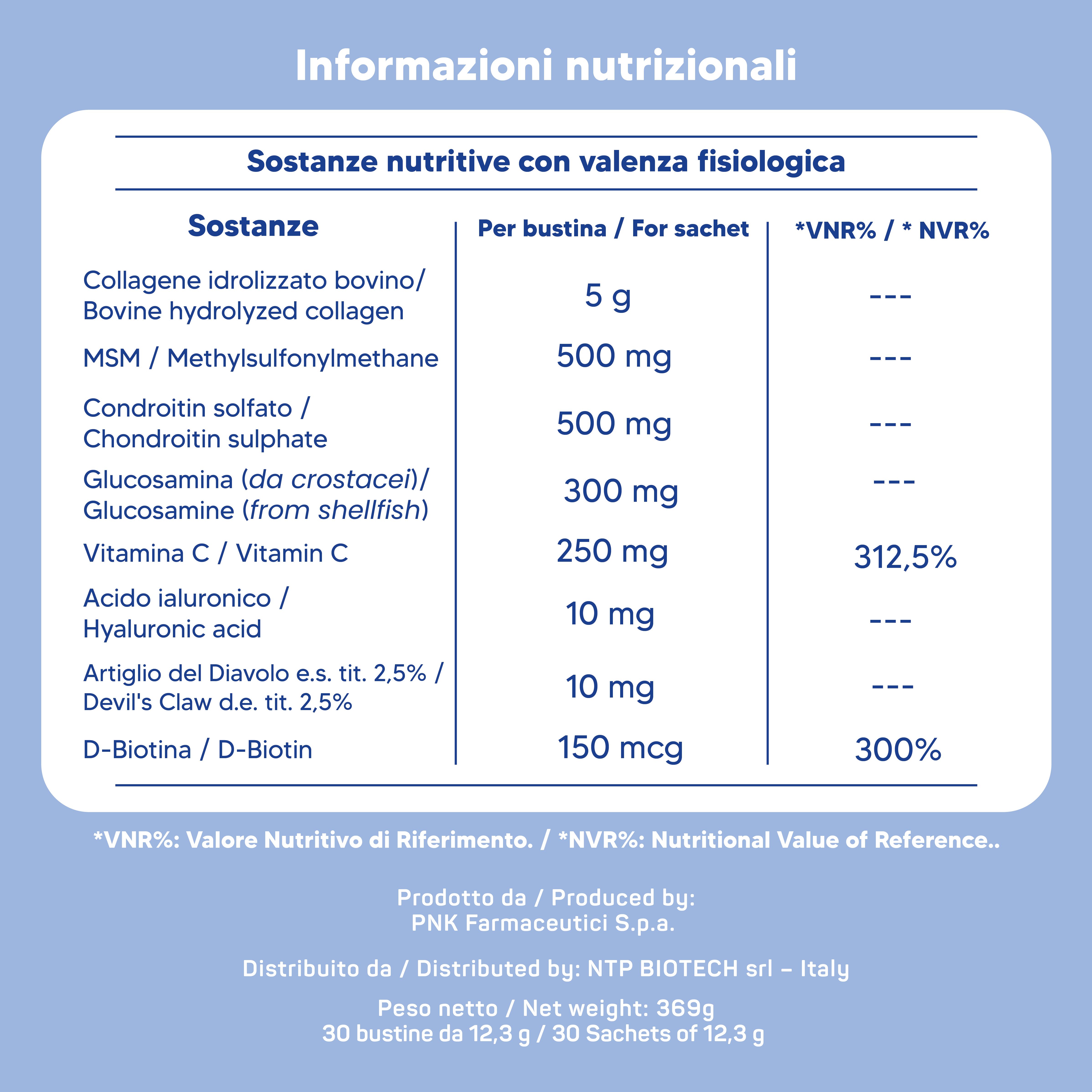NTP BIOTECH Collagenica Osteo per articolazioni, ossa e cartilagine
