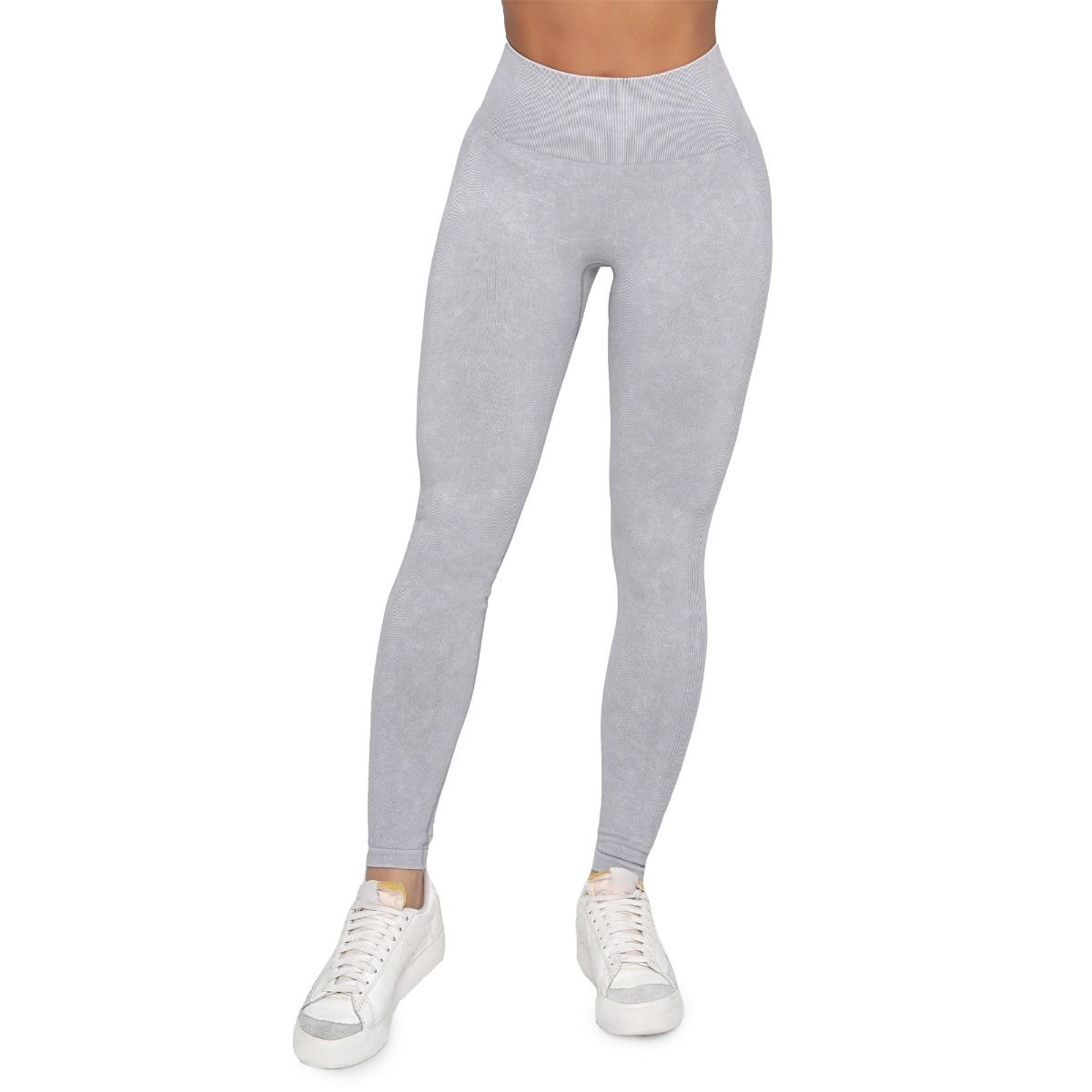 GymBeam Leggings da donna Lift Seamless a vita alta Grey