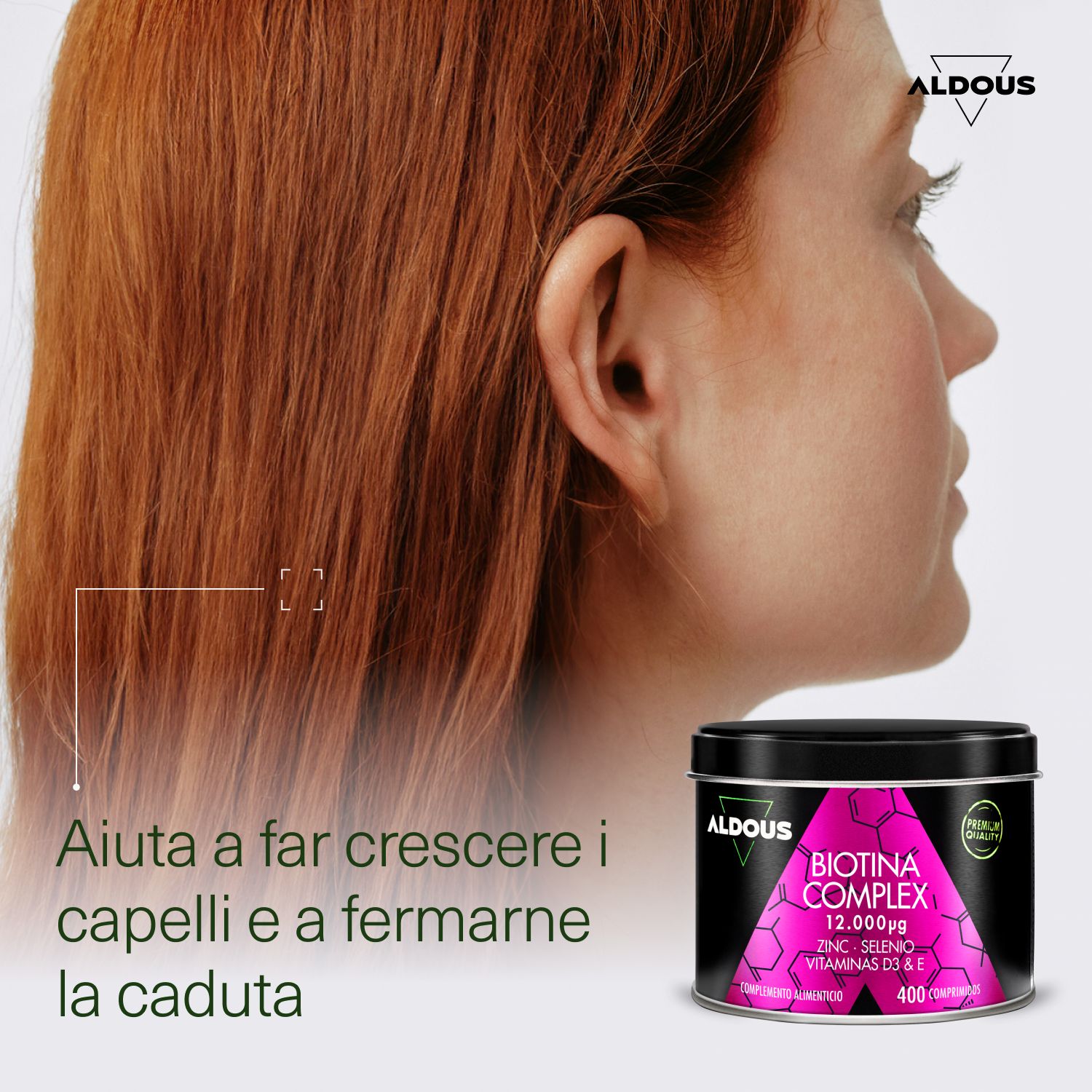 Aldous - Biotina - Capelli, Pelle e Unghie