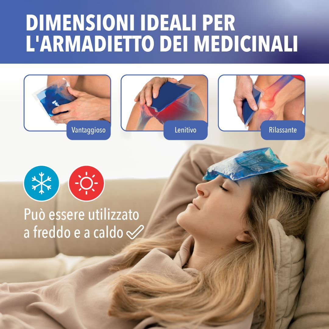 IEA-Medical - Set di miscelazione da 3 impacchi freddi/caldi