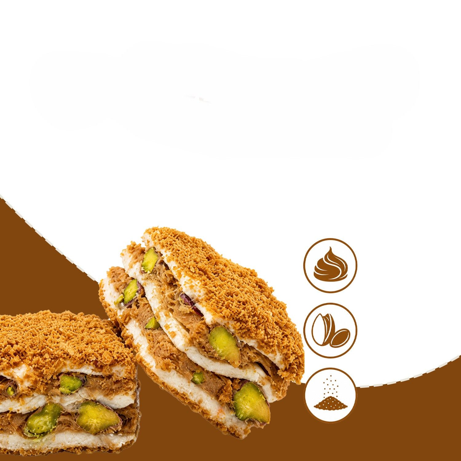 WeNatur Lokum con pistacchi, Lotus Biscoff e cannella