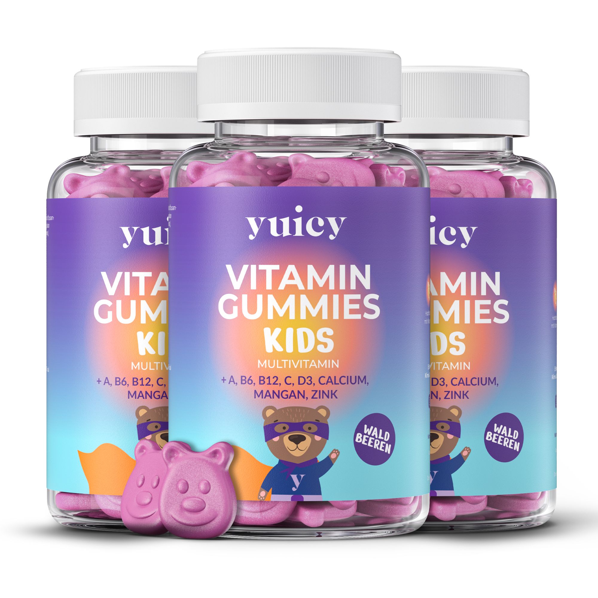 yuicy® Kids Gummies - Vitamine per bambini