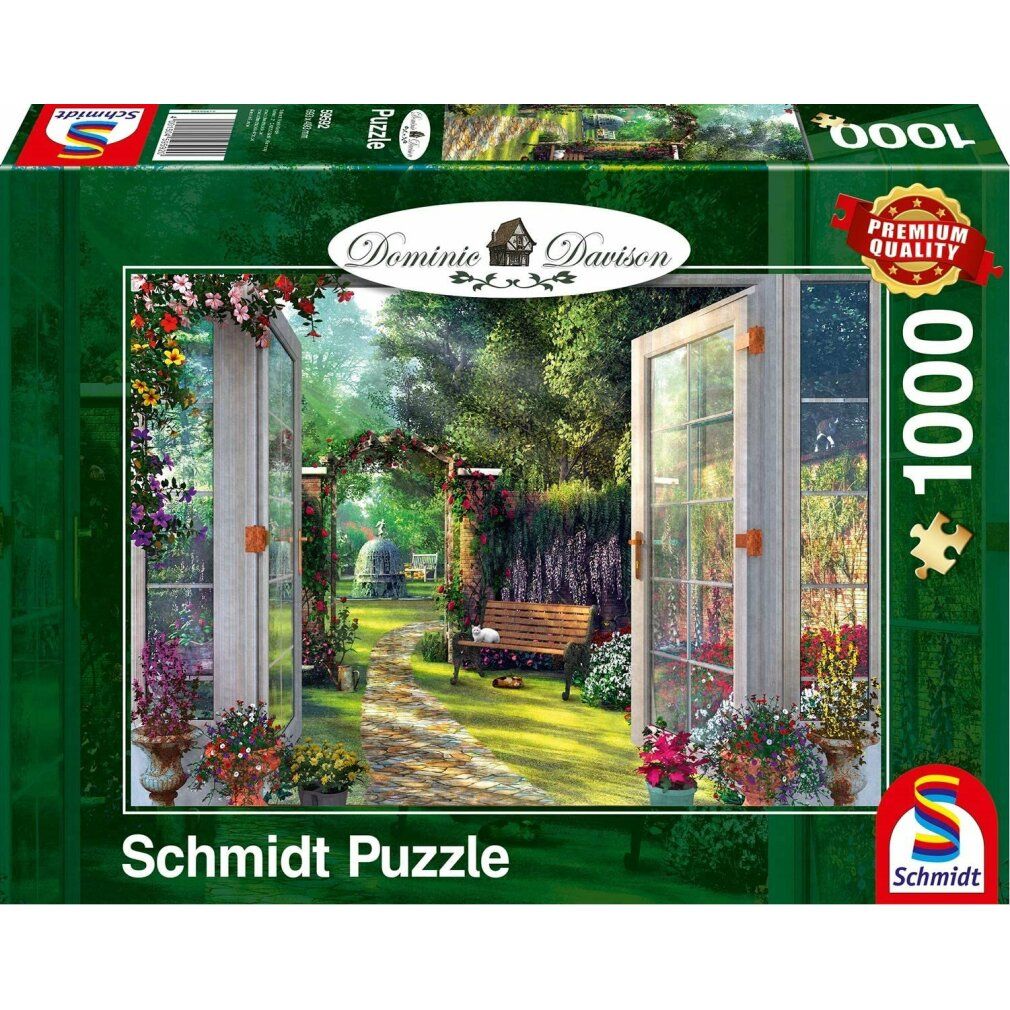 Puzzle schmidt Vista sul giardino incantato 1000 pezzi