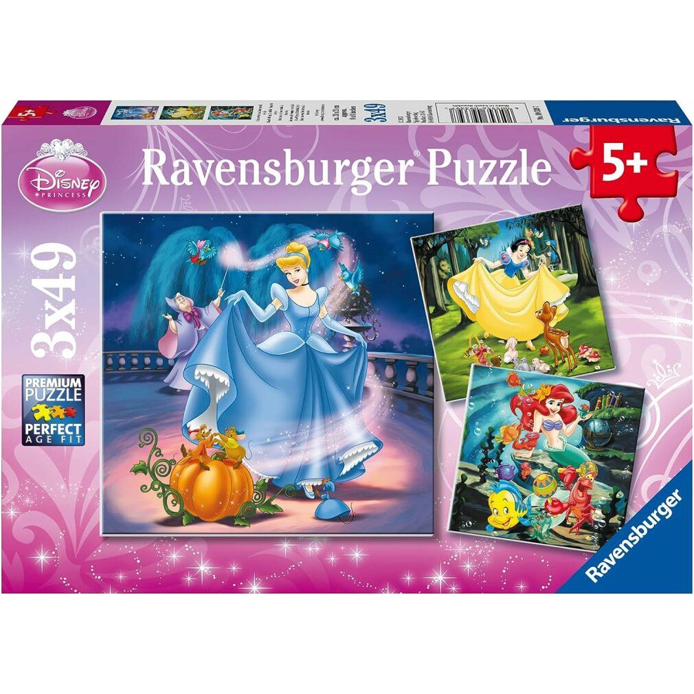 Principessa Disney, 3x49pcsück.