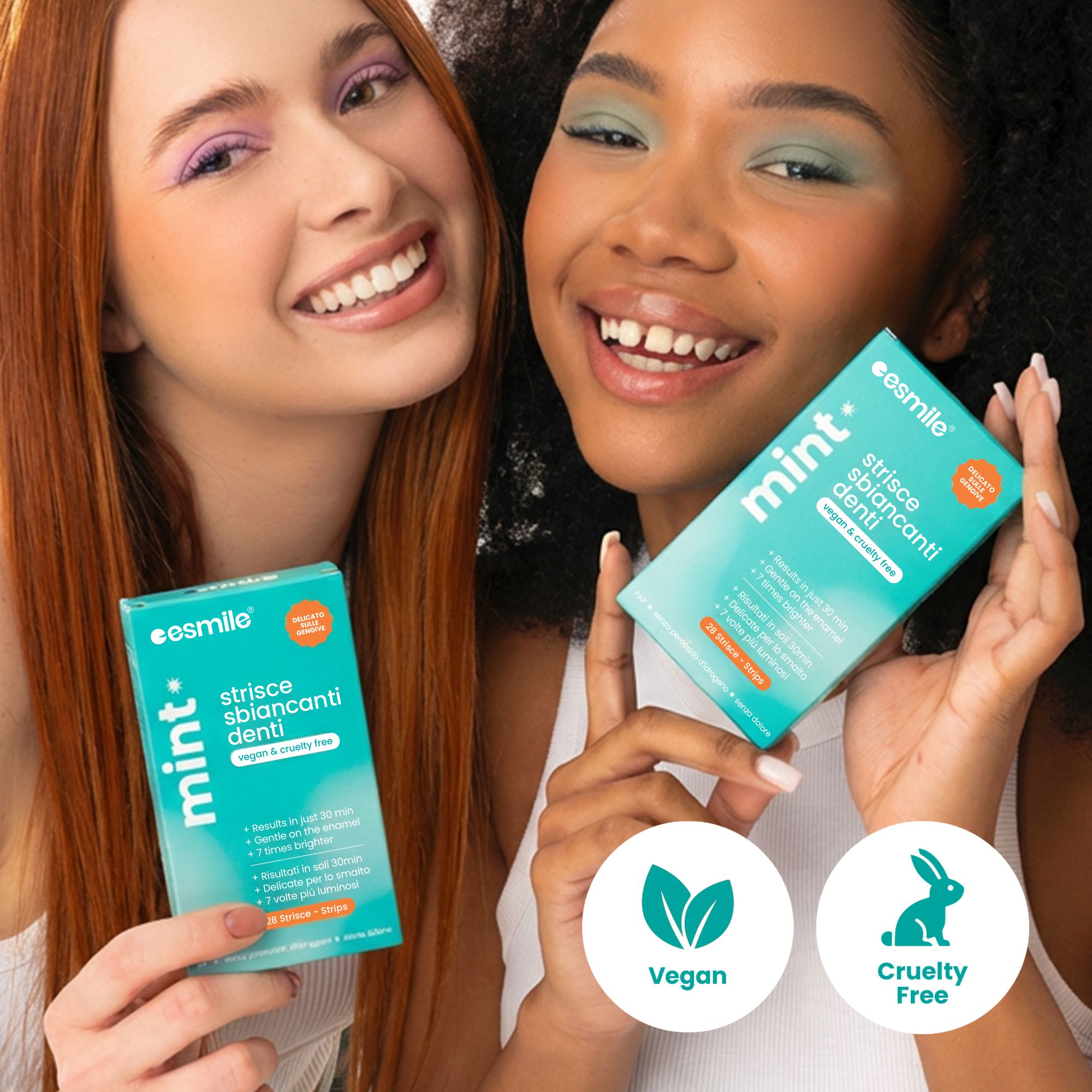 esmile - Strisce Sbiancanti Denti Menta