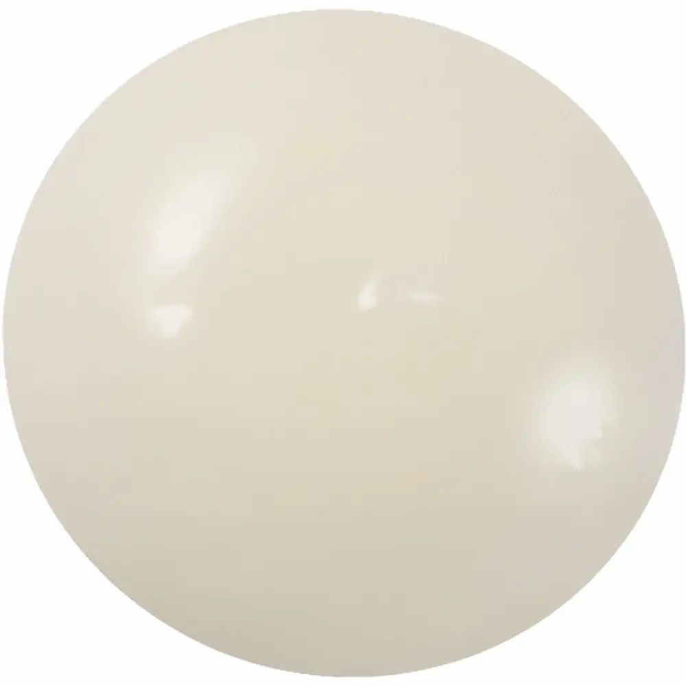 Oggetto rotondo bianco. Superficie lucida. Nessun altro dettaglio visibile.