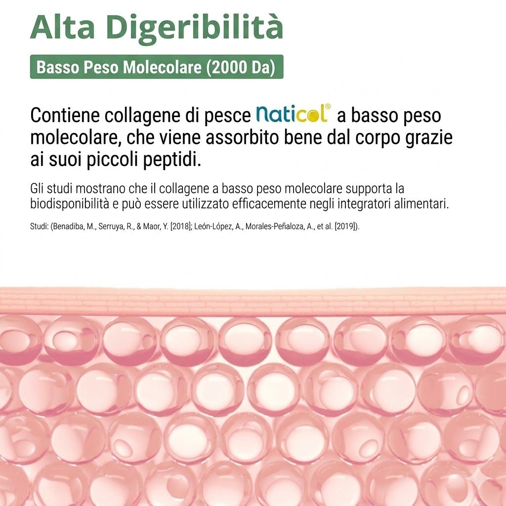 Bio Medical Pharma Collagene Marino in Polvere con Vitamina C