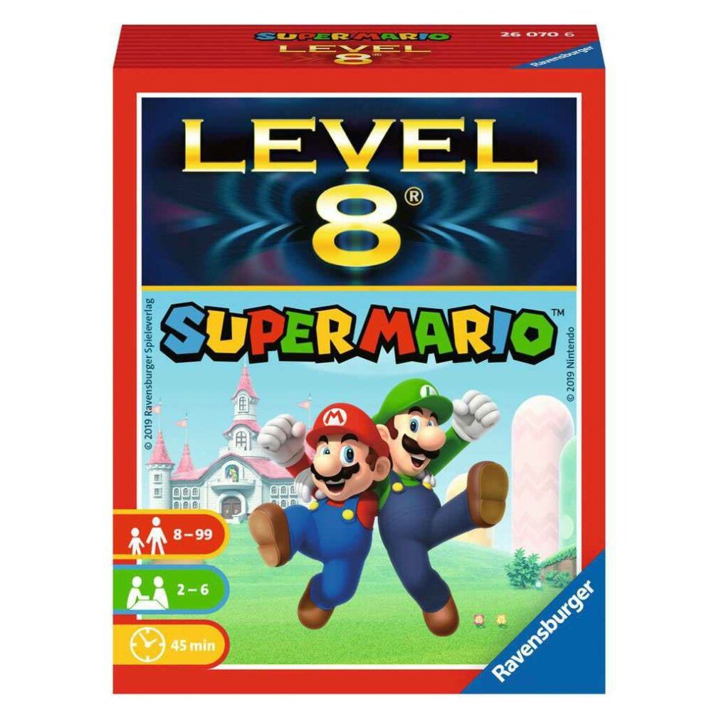 Ravensburger Livello 8 Super Mario, Gioco di carte