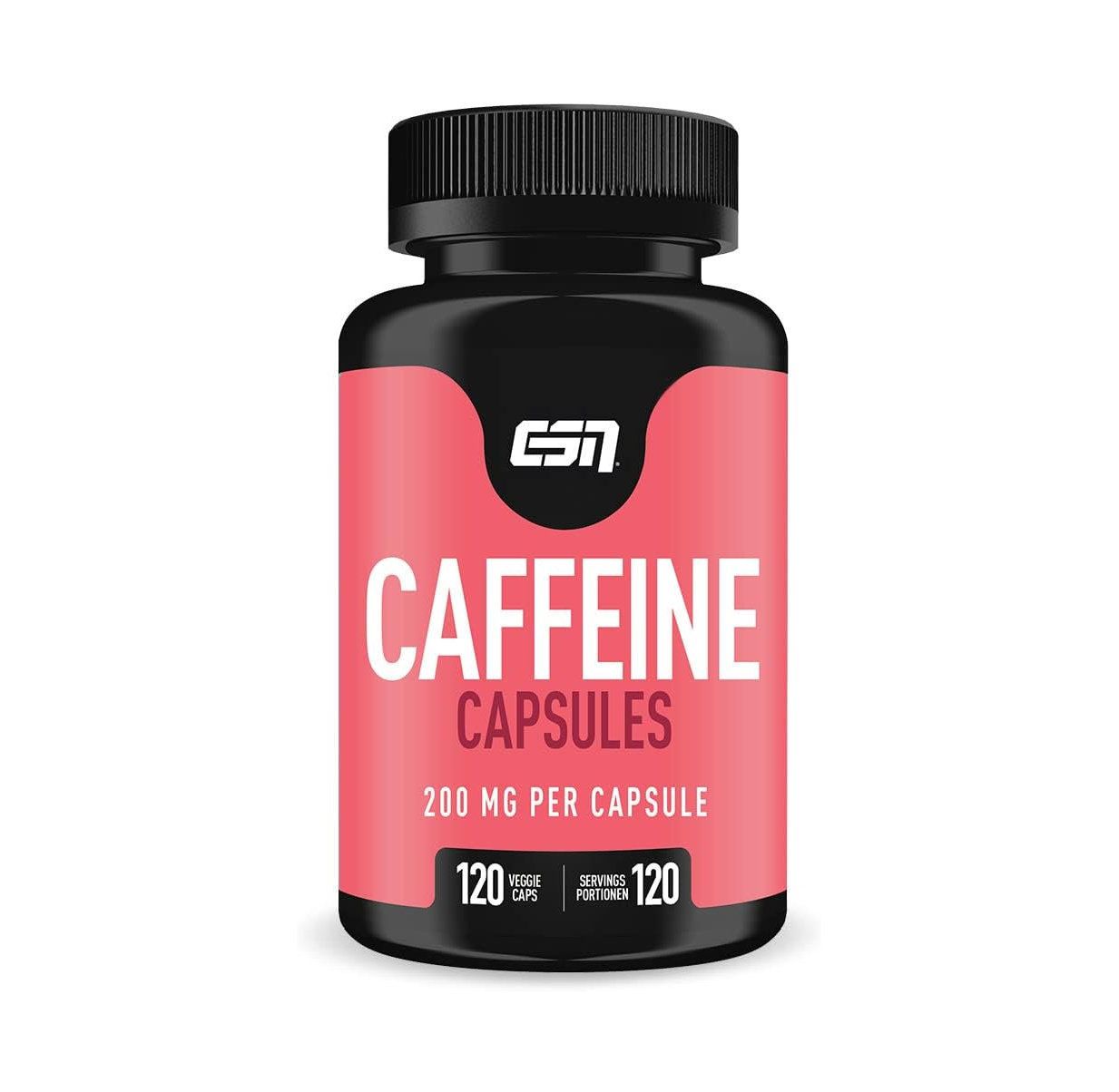 ESN Caffeine Caps - Capsula di caffeina che fornisce 200 mg di caffeina.