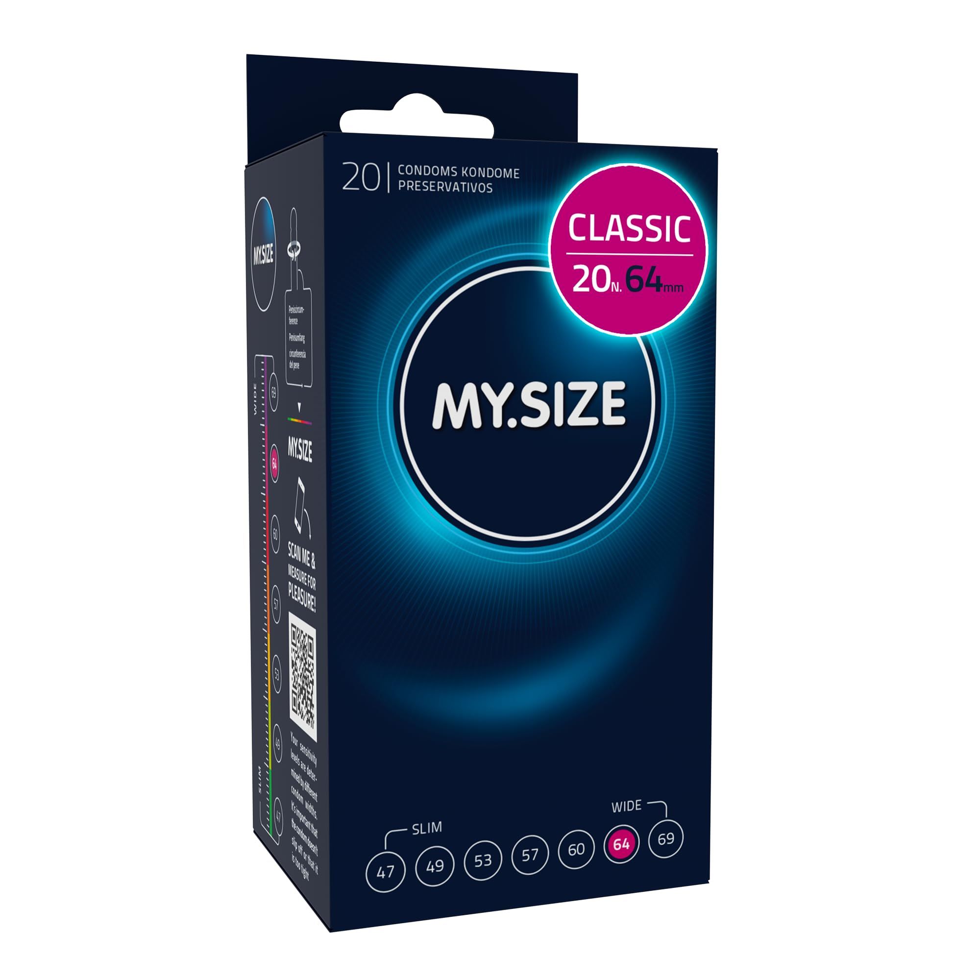 MY.SIZE Classic Preservativi 64mm