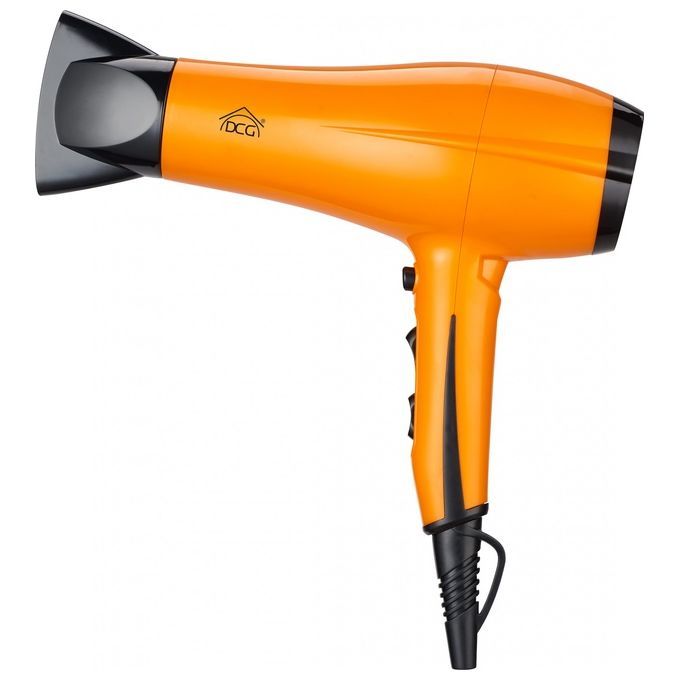 DCG Eltronic HTVD7280 asciuga capelli 2000 W Argento, Bianco