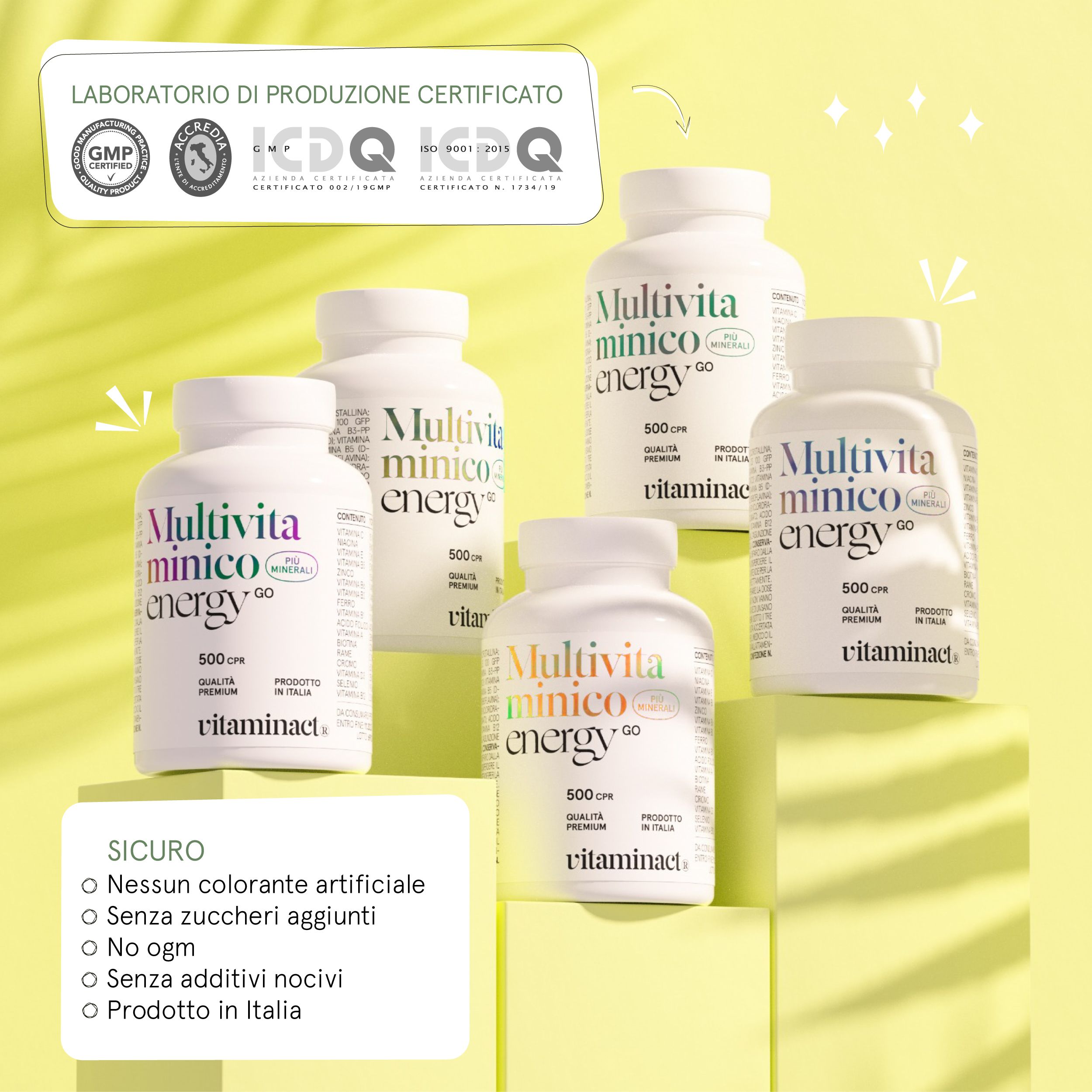 Vitaminact - Multivitaminico Energy Go