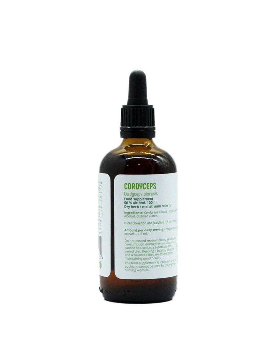 Lymeherbs Cordyceps (Cordyceps sinensis) Tintura 1:2