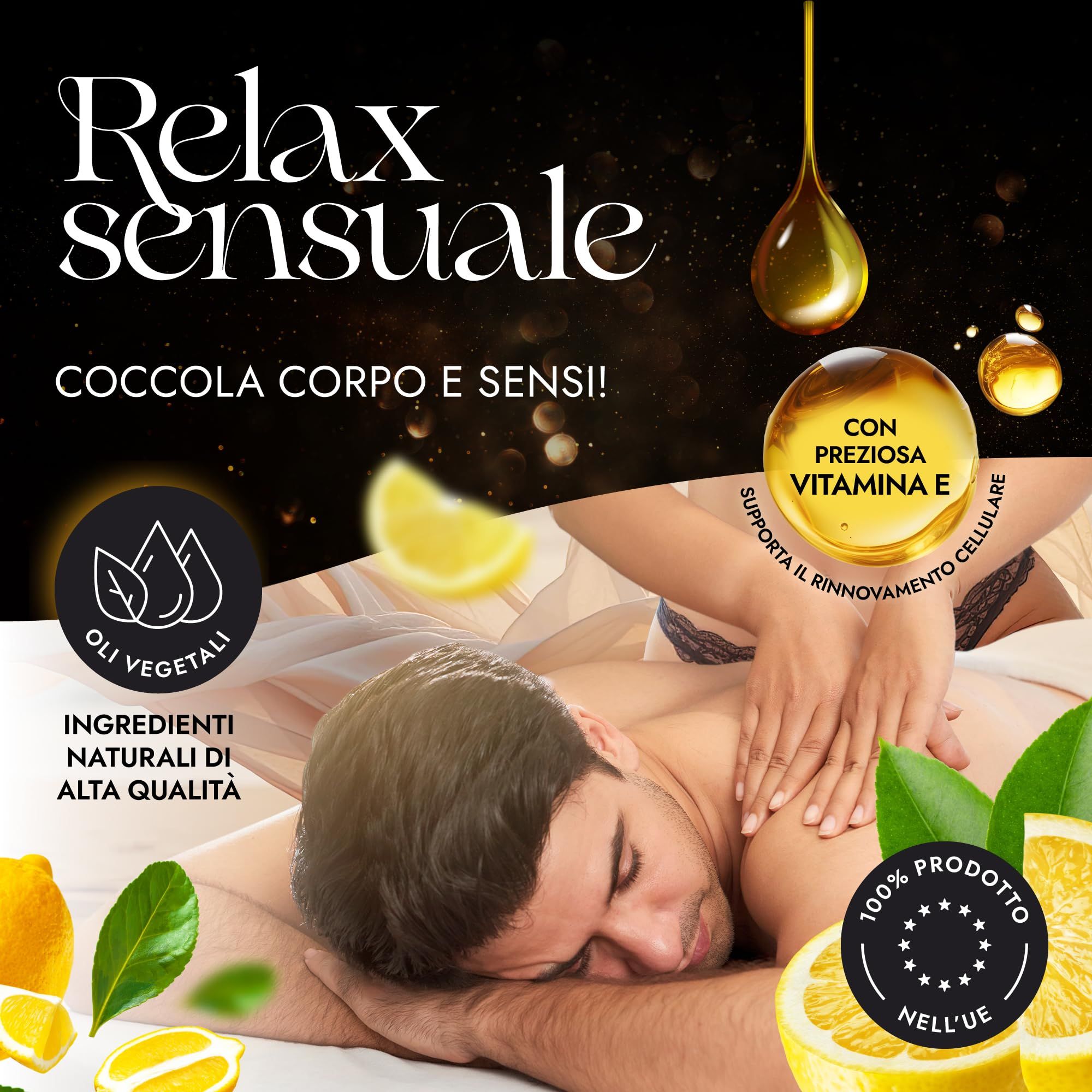 Loovara Lemon Lush Olio da Massaggio
