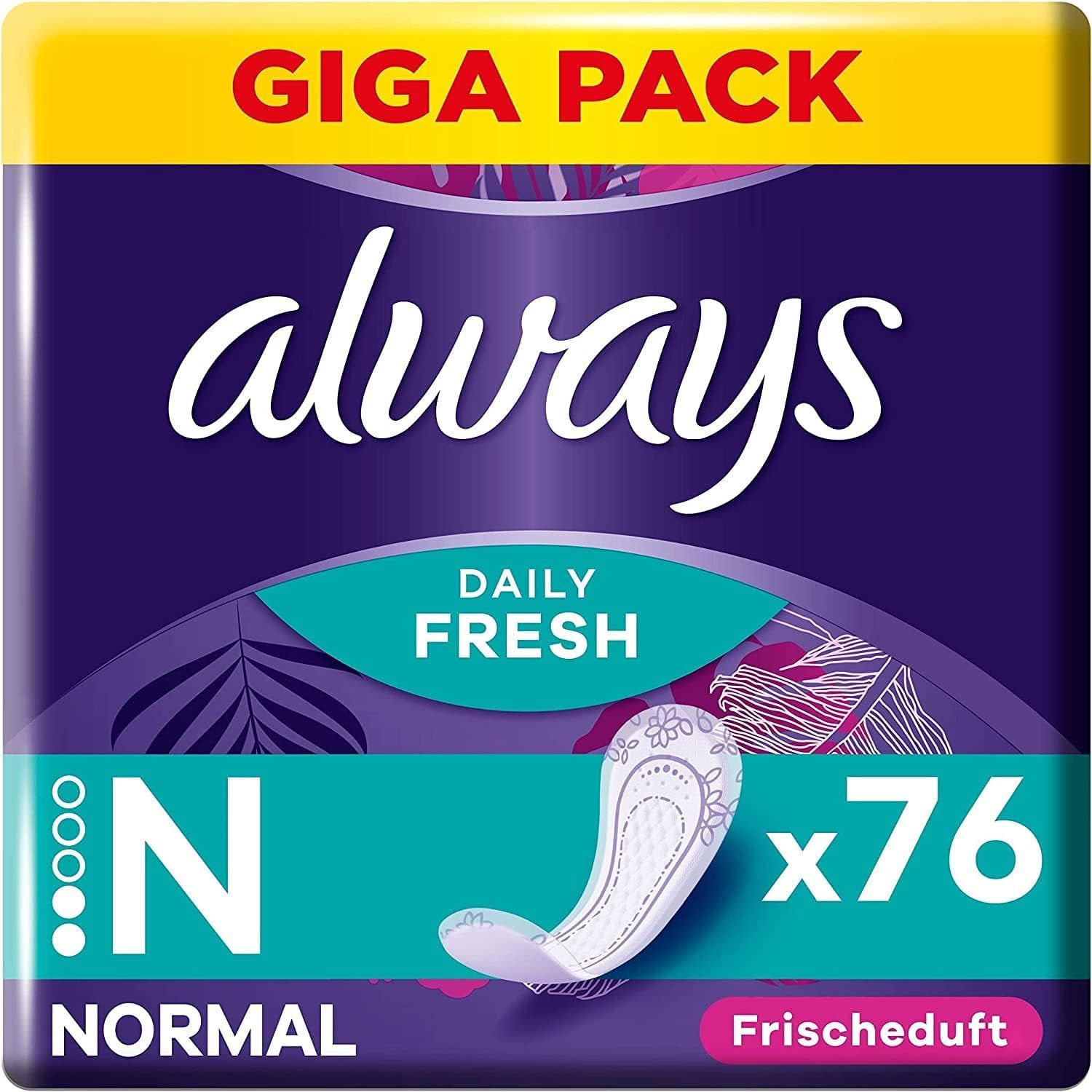 Always Dailies salvaslip donna Fresh & Protect Normal