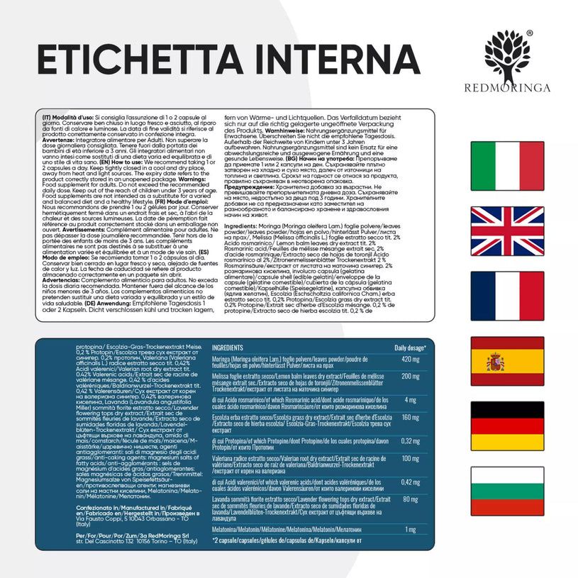 RedMoringa ANTI-ANSIA & STRESS