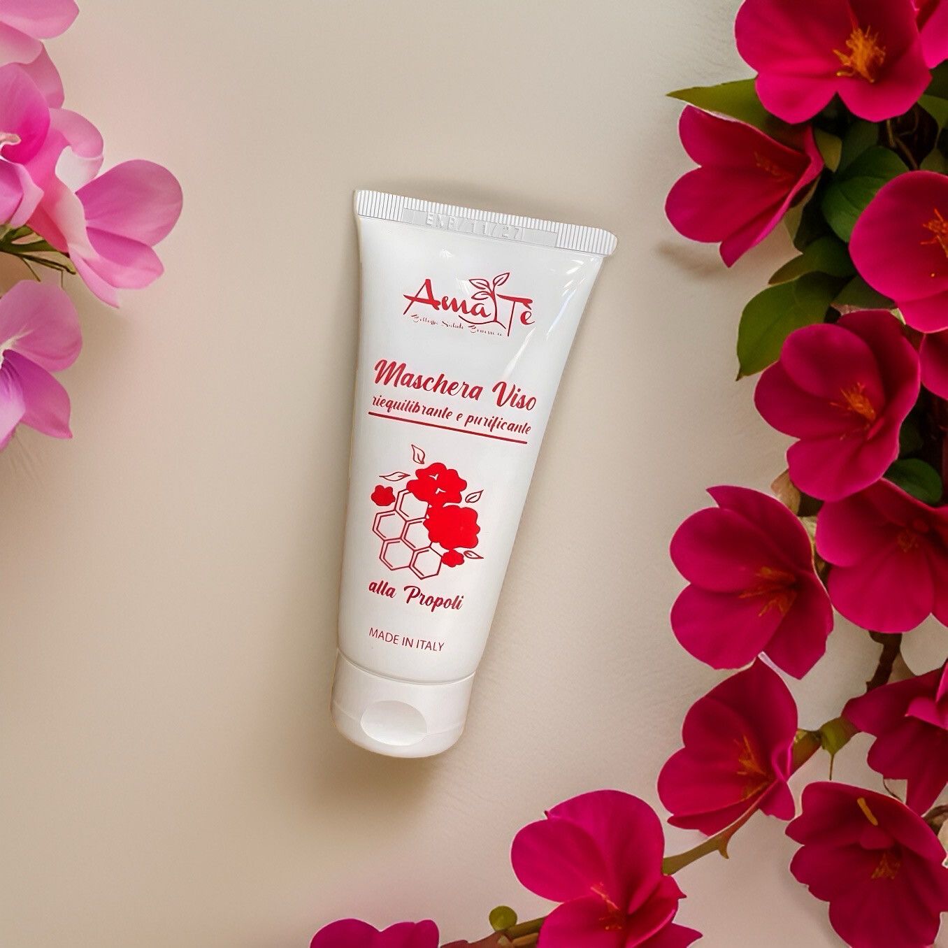 Amatè Maschera Viso Riequilibrante e Purificante