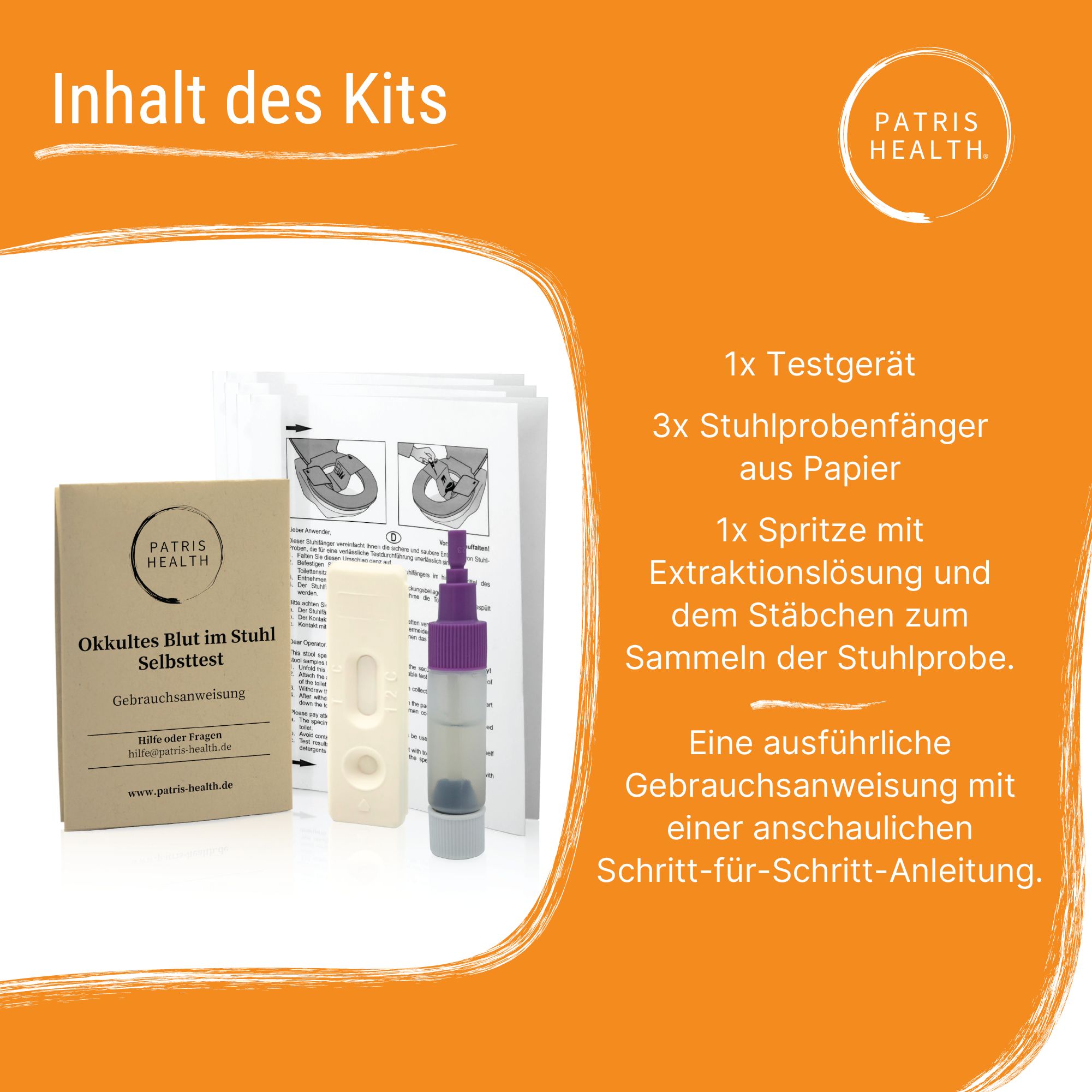 Test del Sangue Occulto nelle Feci Patris Health®