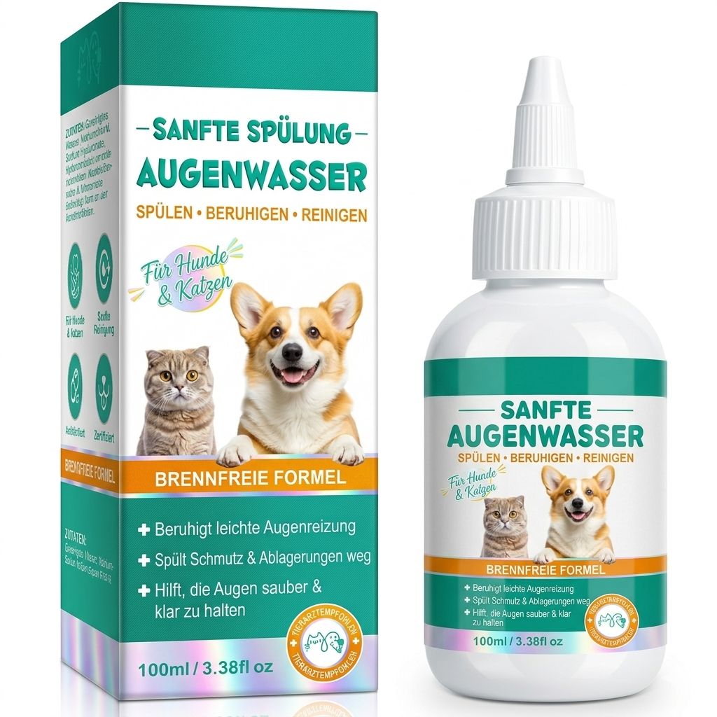 Abodiuss soluzione detergente per occhi per cani e gatti