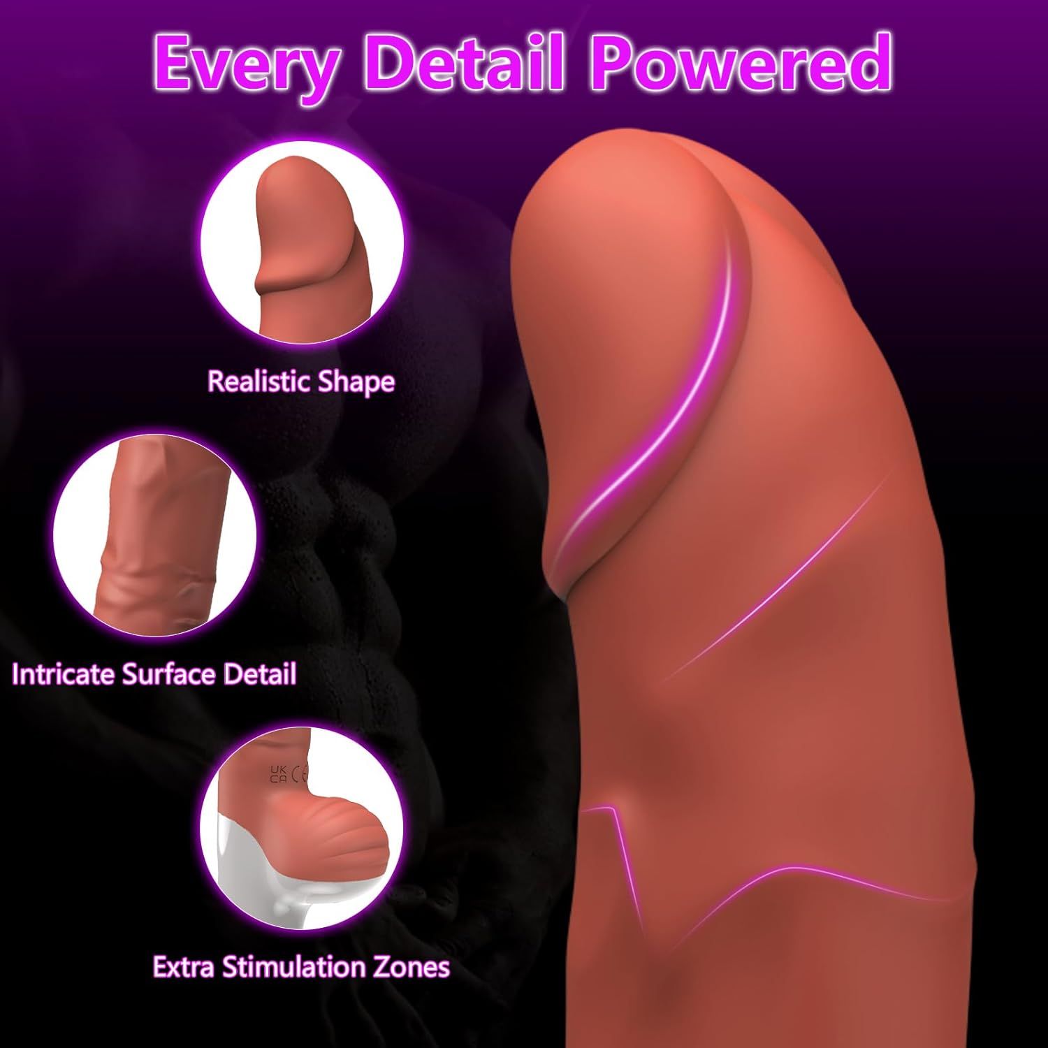 HIVEFUN Set di vibratori dildo per donna