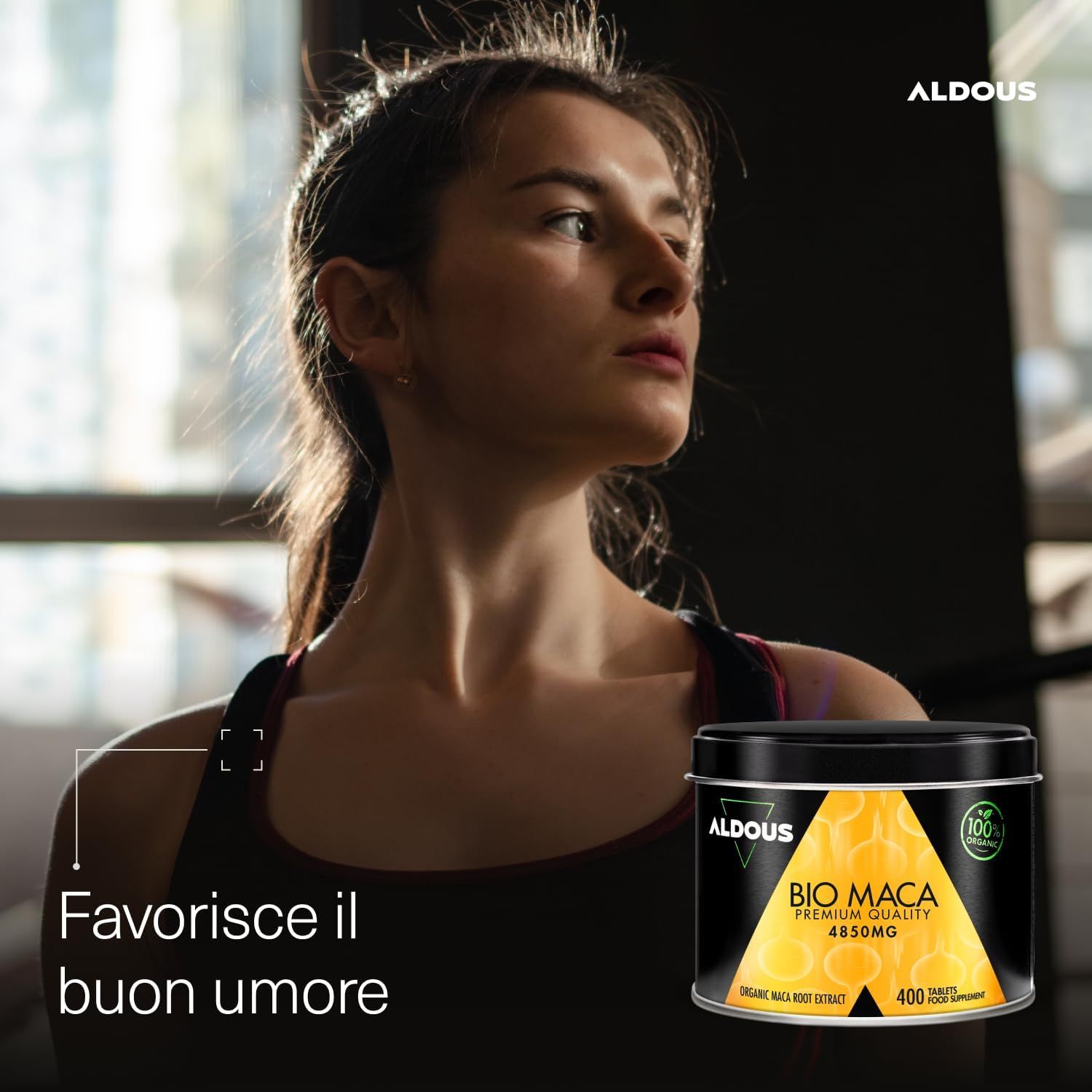 Aldous Compresse di Estratto Puro di Maca