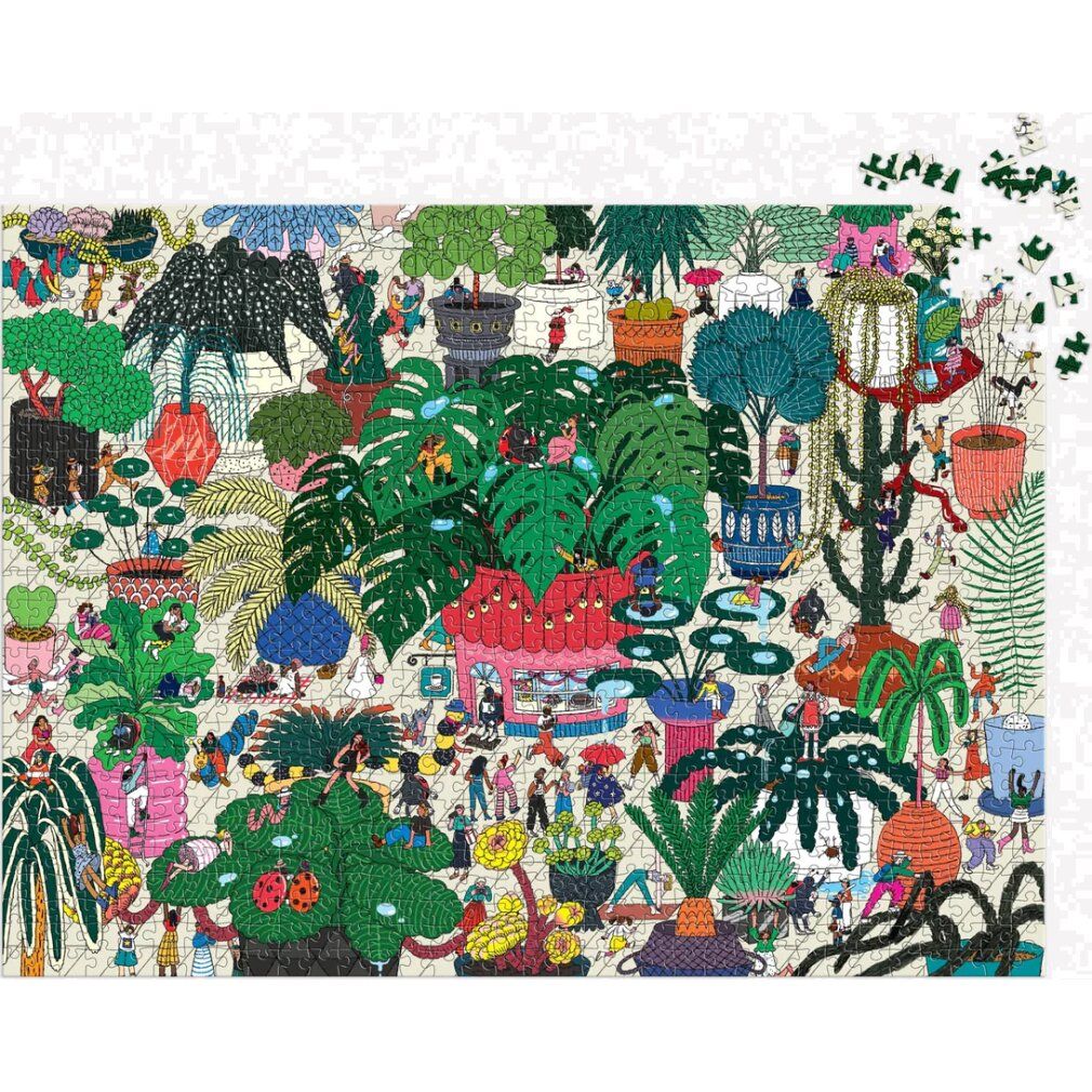 galison Puzzle Mondo vegetale 1000 pezzi