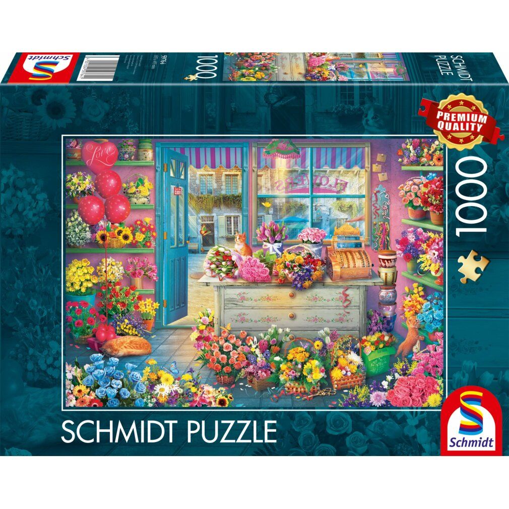 schmidt Puzzle Fiori colorati 1000 pezzi