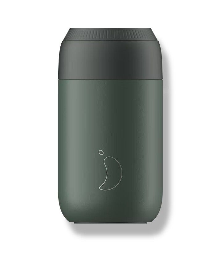 Tazza da caffè Chillys Serie 2 Bicchiere da bere Pine Green da 340 ml