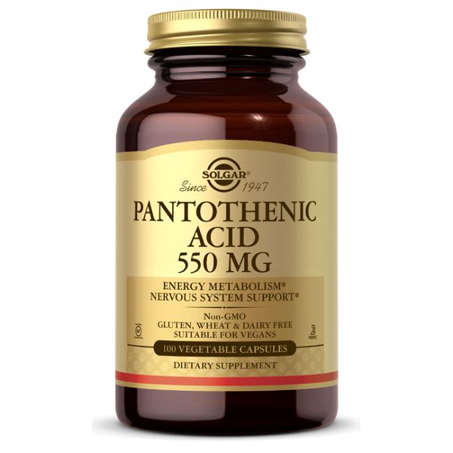 SOLGAR Acido pantotenico 550 mg
