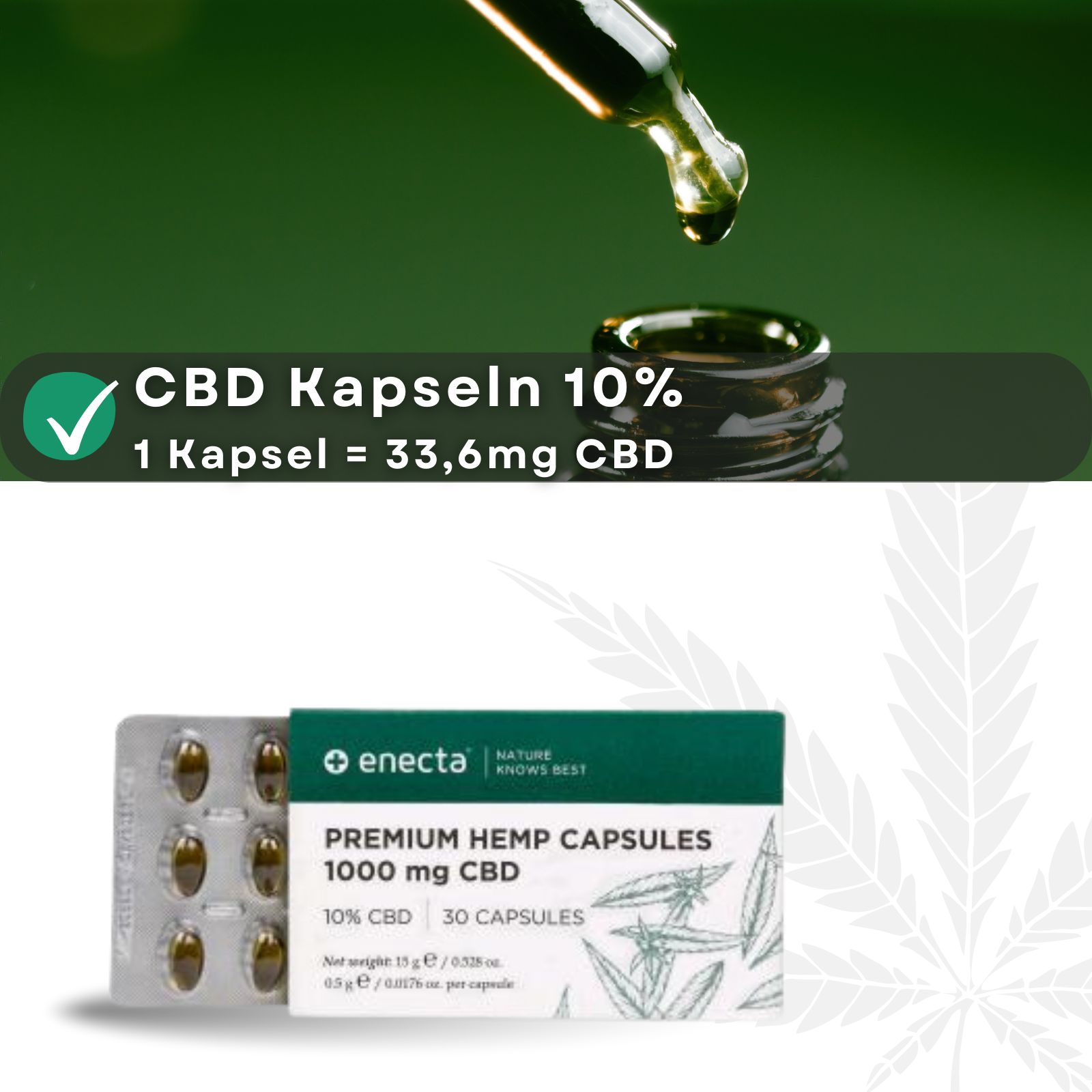 Weedness CBD Capsule 10%