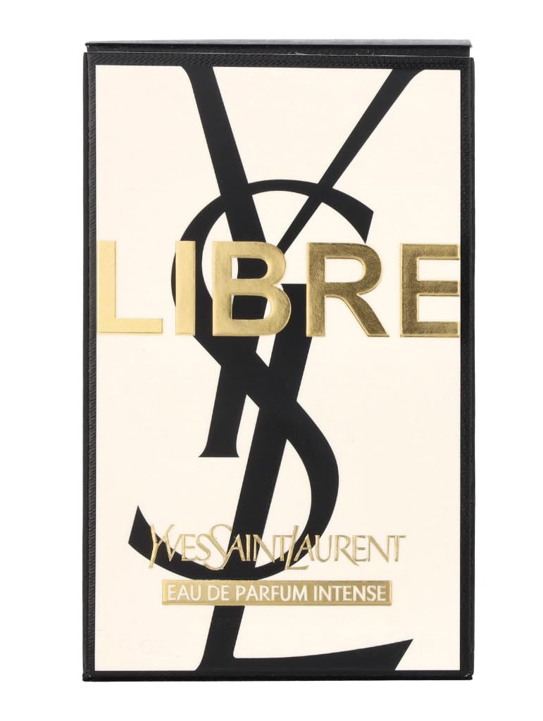 Confezione con logo e testo. Logo nero su sfondo crema. Testo dorato.