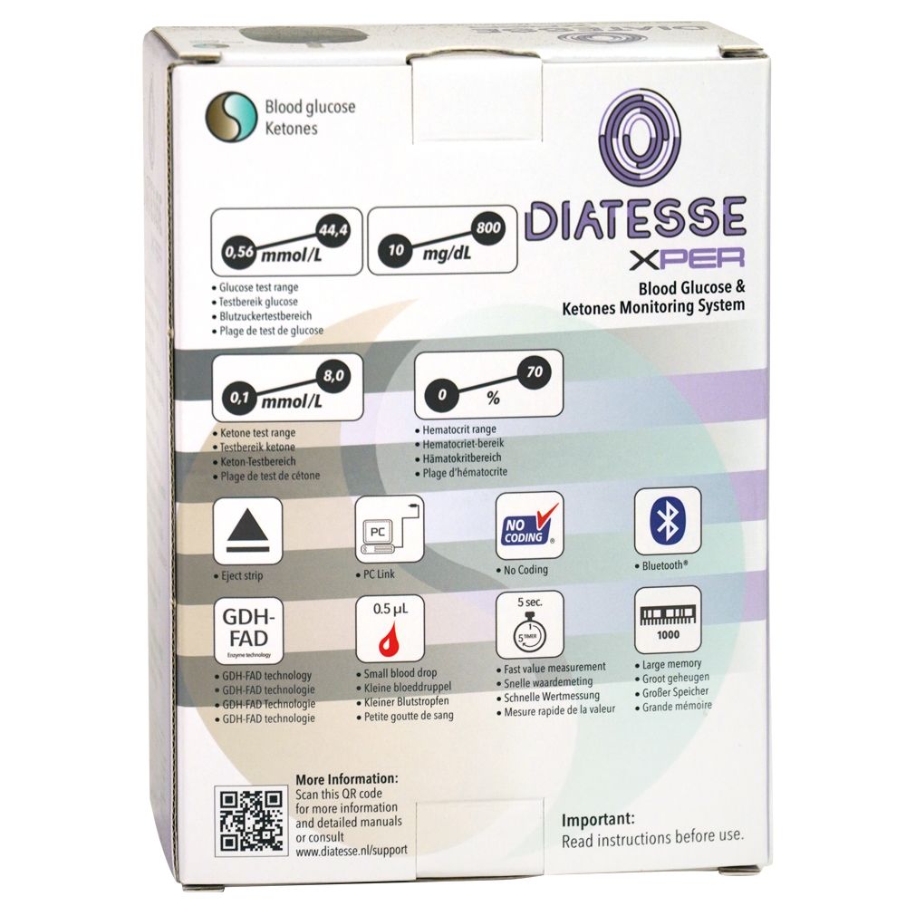 Kit Iniziale per Misuratore di Chetoni Diatesse XPER